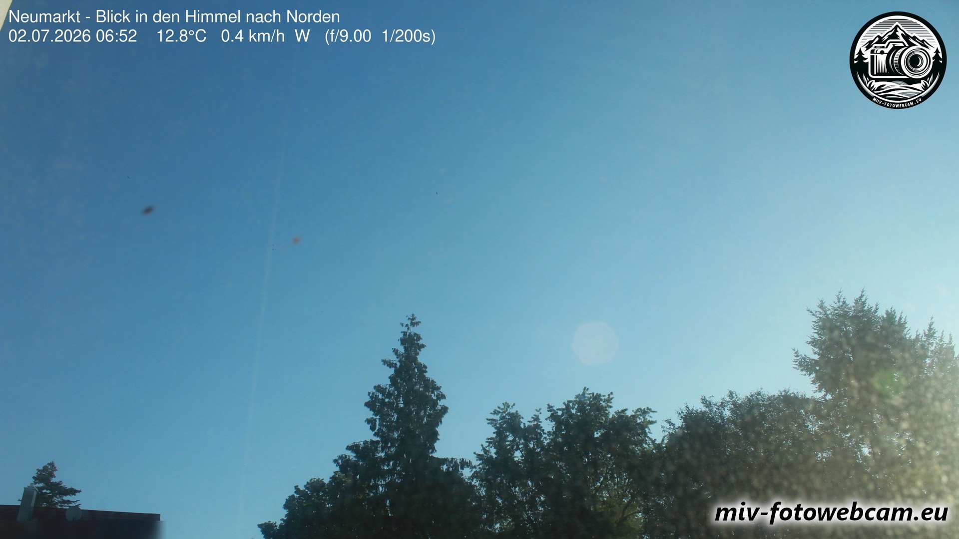 Archiv Foto Neumarkt in der Oberpfalz: Wetter-Webcam Norden