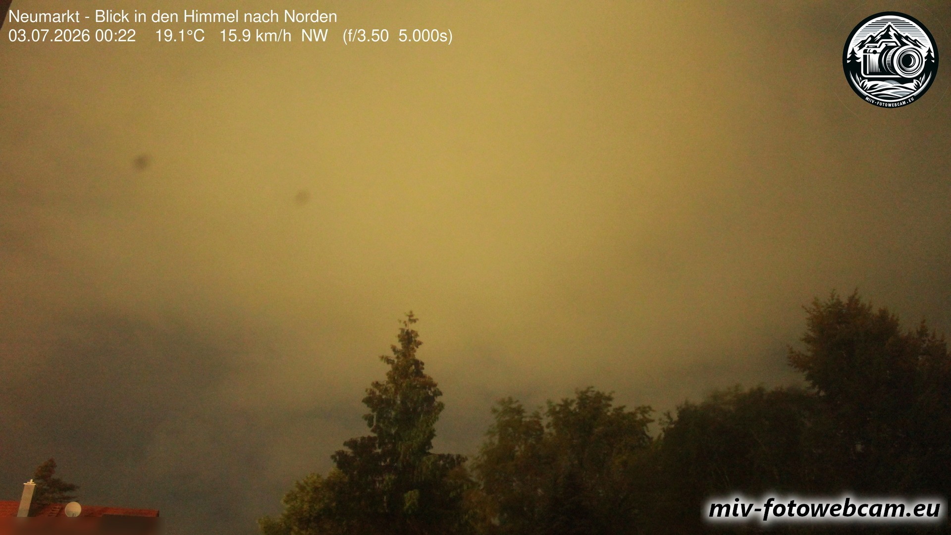 Archiv Foto Neumarkt in der Oberpfalz: Wetter-Webcam Norden