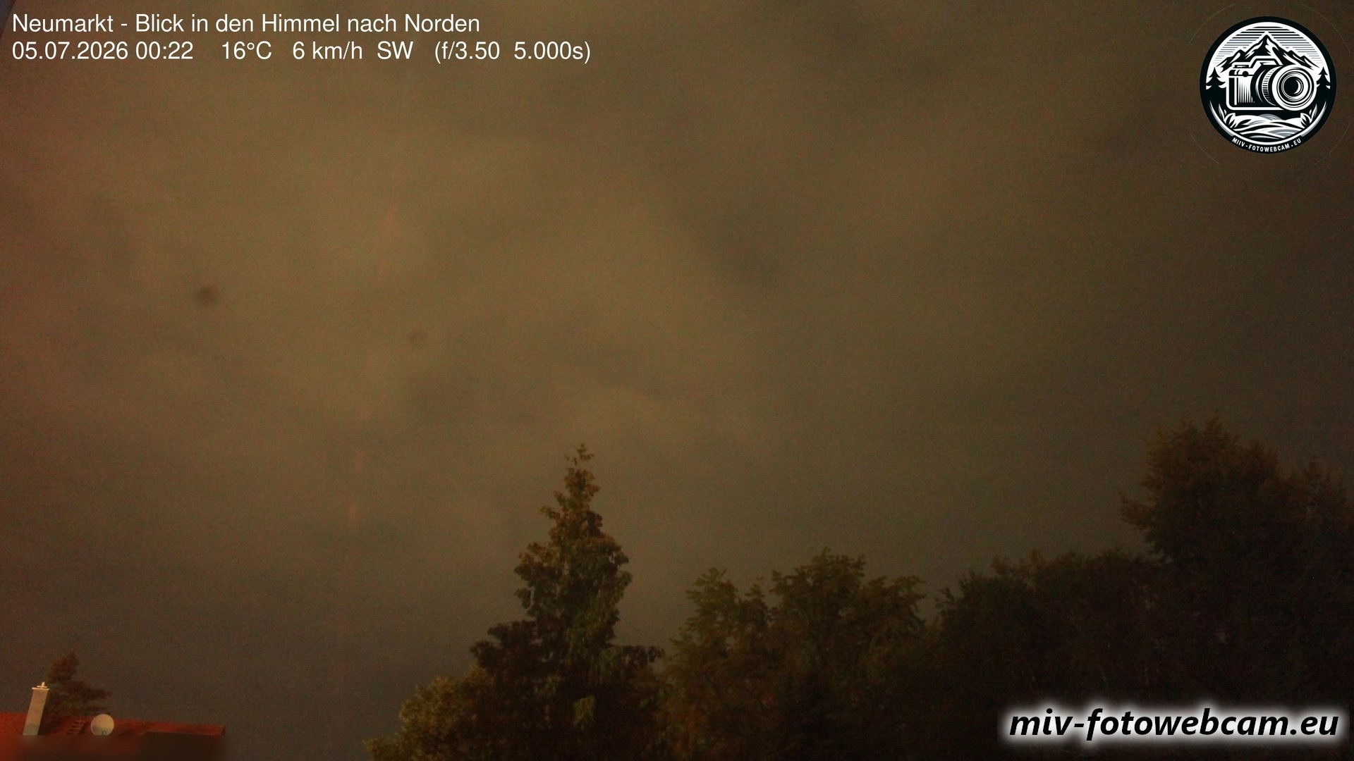 Archiv Foto Neumarkt in der Oberpfalz: Wetter-Webcam Norden