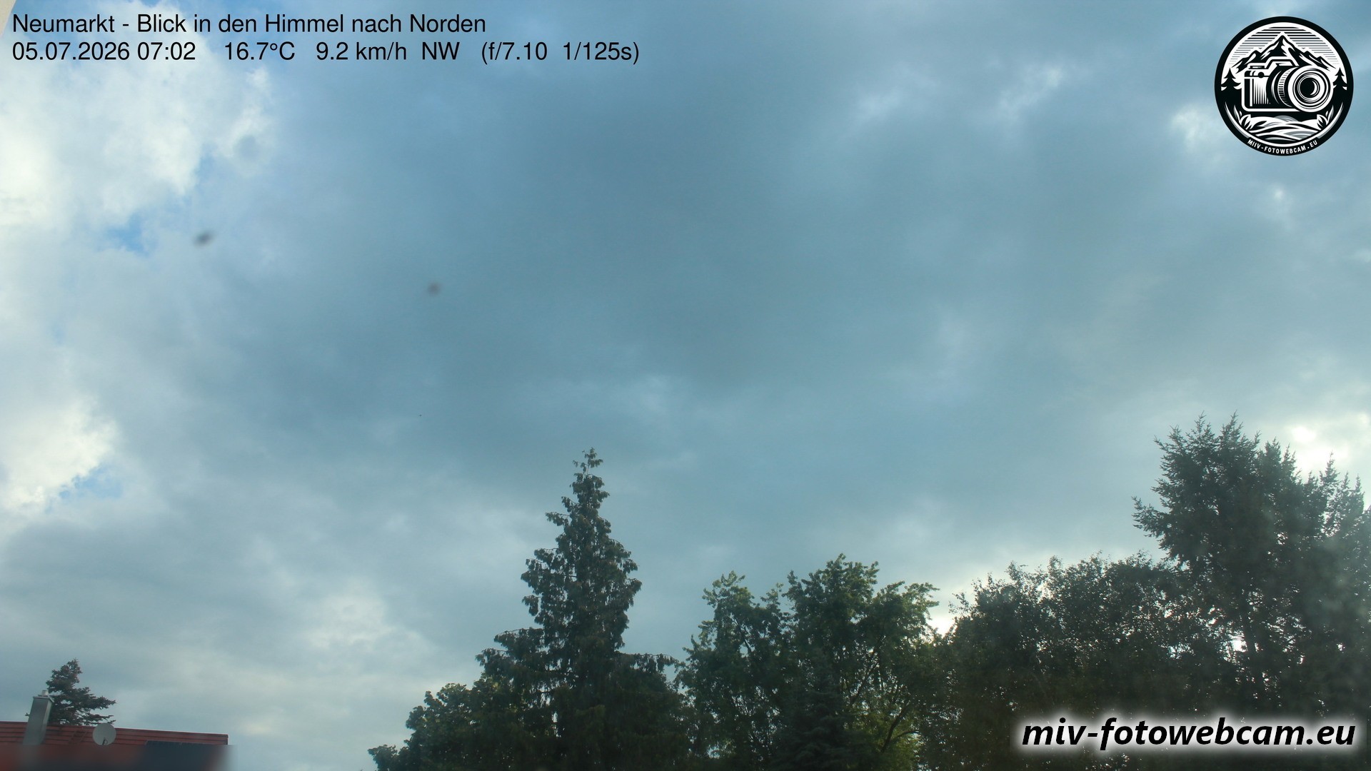 Archiv Foto Neumarkt in der Oberpfalz: Wetter-Webcam Norden