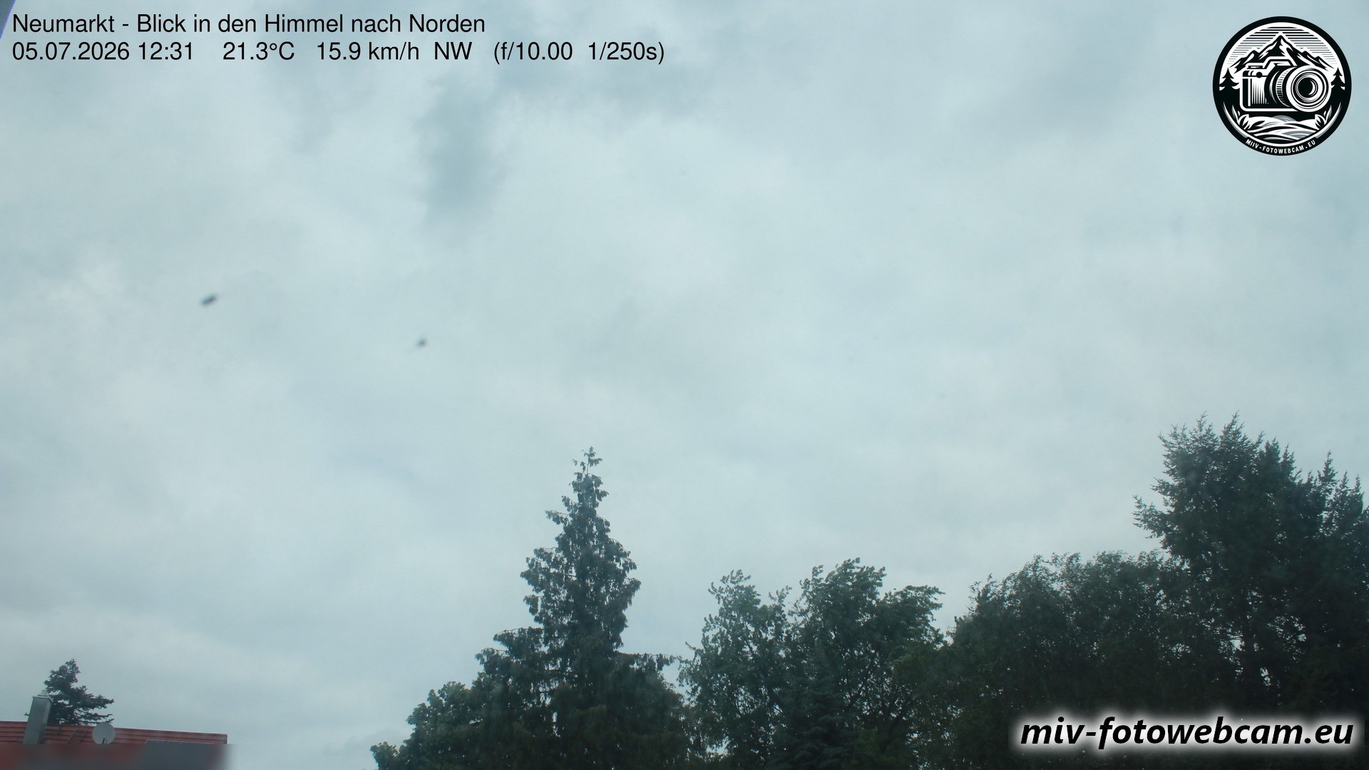Archiv Foto Neumarkt in der Oberpfalz: Wetter-Webcam Norden
