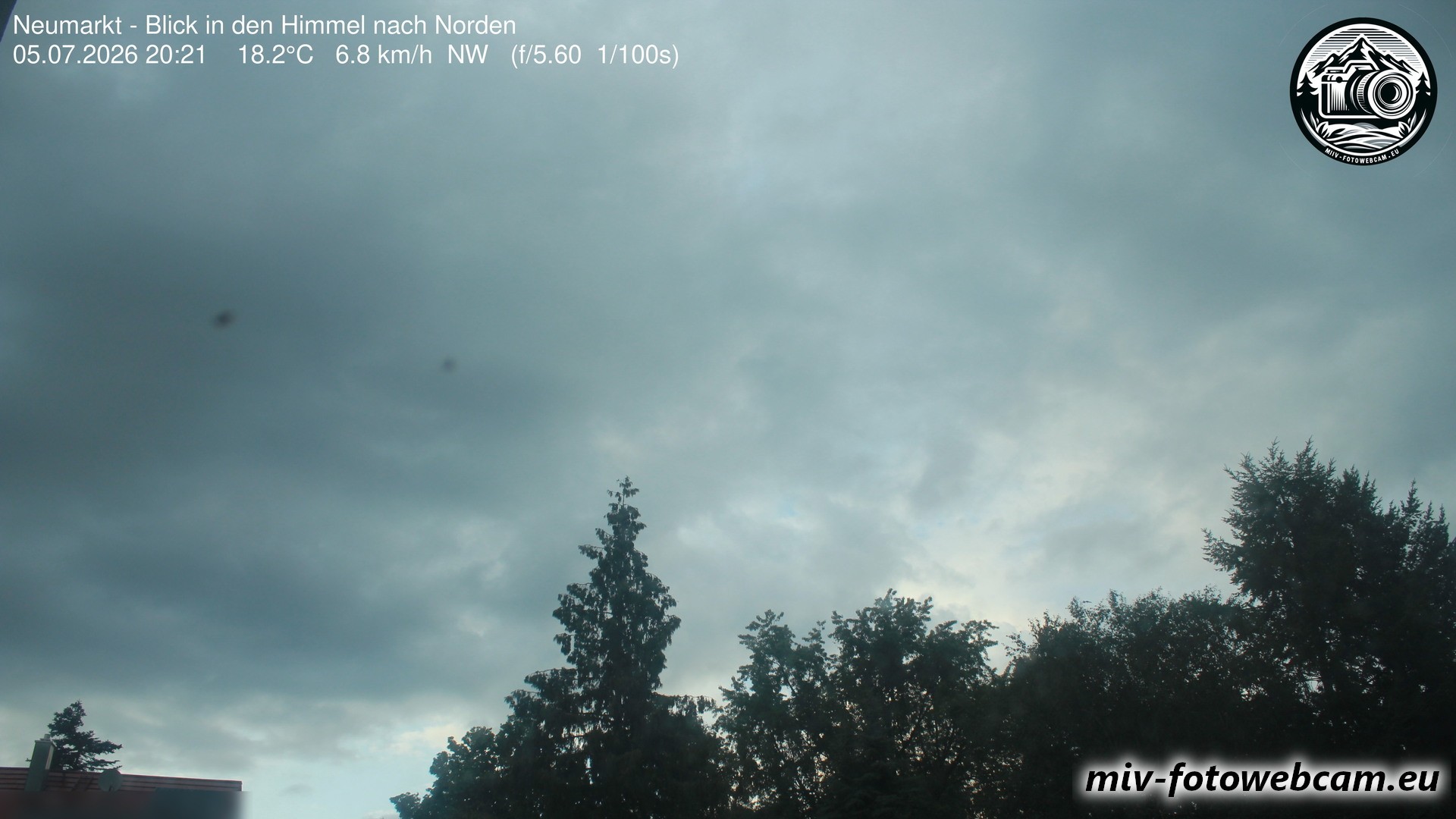Archiv Foto Neumarkt in der Oberpfalz: Wetter-Webcam Norden
