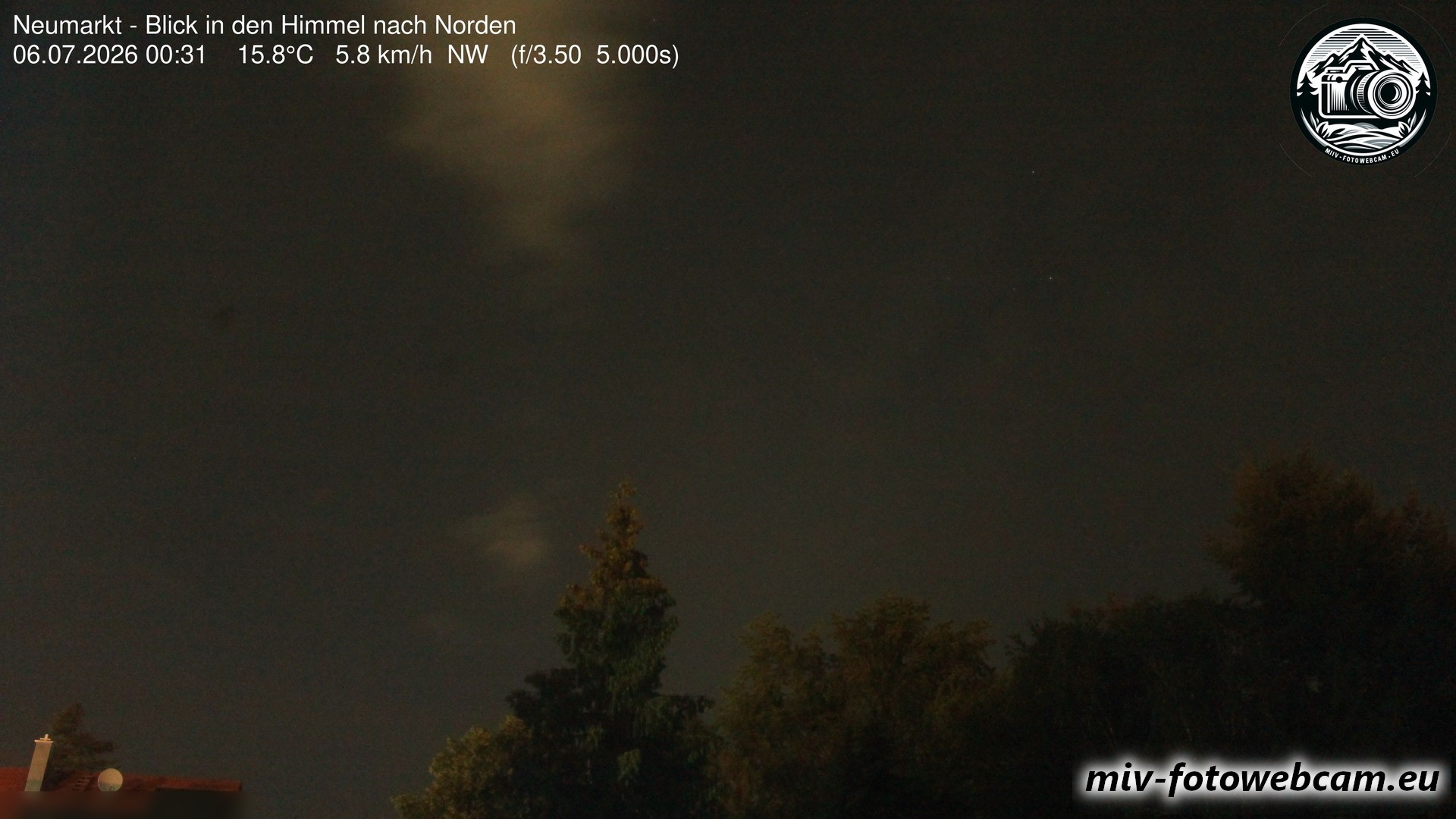 Archiv Foto Neumarkt in der Oberpfalz: Wetter-Webcam Norden