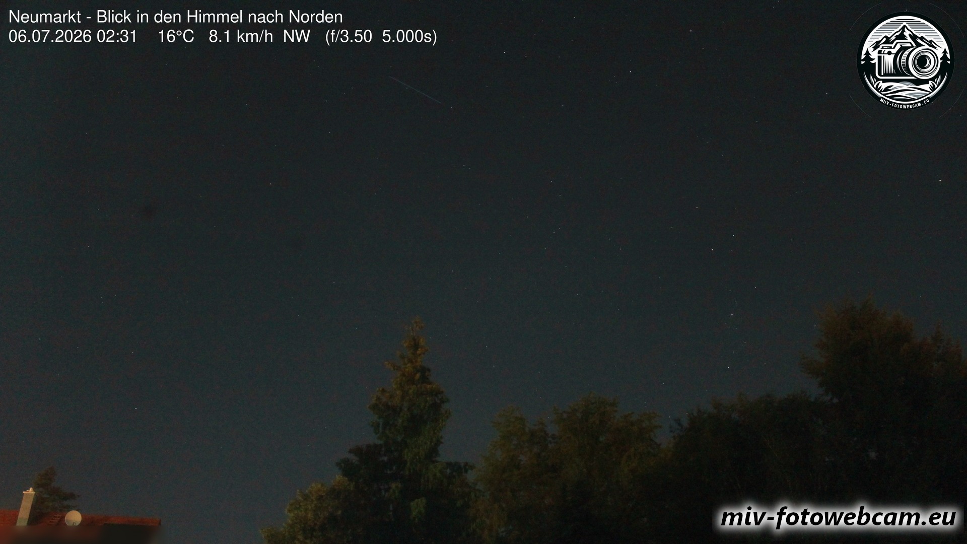 Archiv Foto Neumarkt in der Oberpfalz: Wetter-Webcam Norden