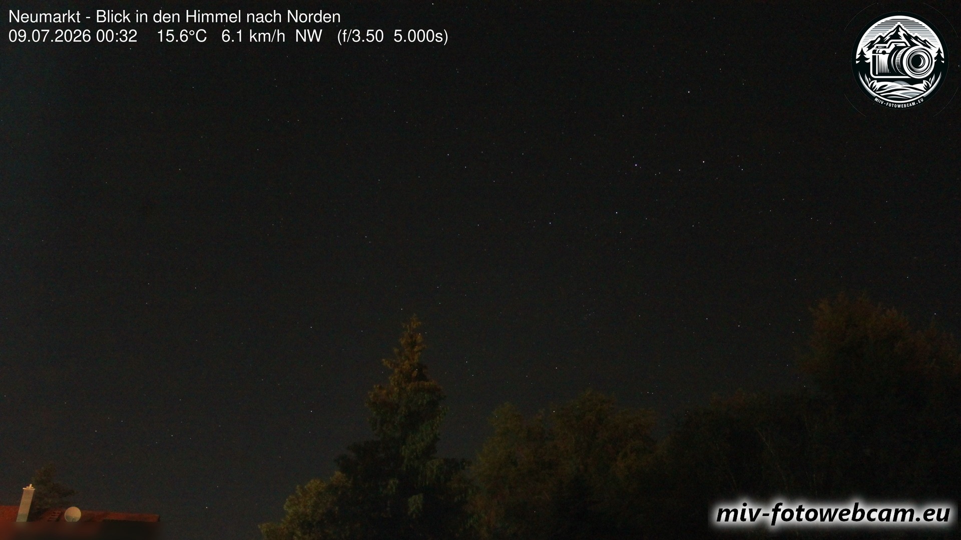 Archiv Foto Neumarkt in der Oberpfalz: Wetter-Webcam Norden
