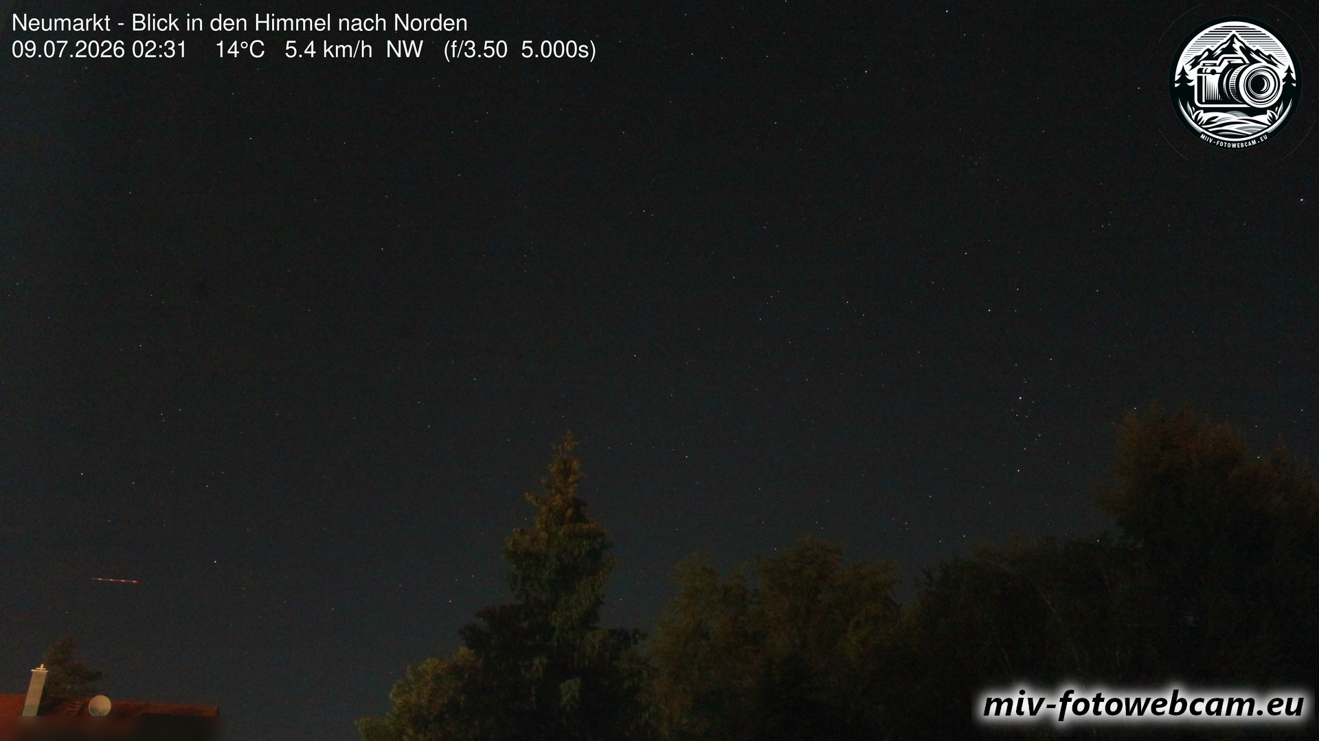 Archiv Foto Neumarkt in der Oberpfalz: Wetter-Webcam Norden
