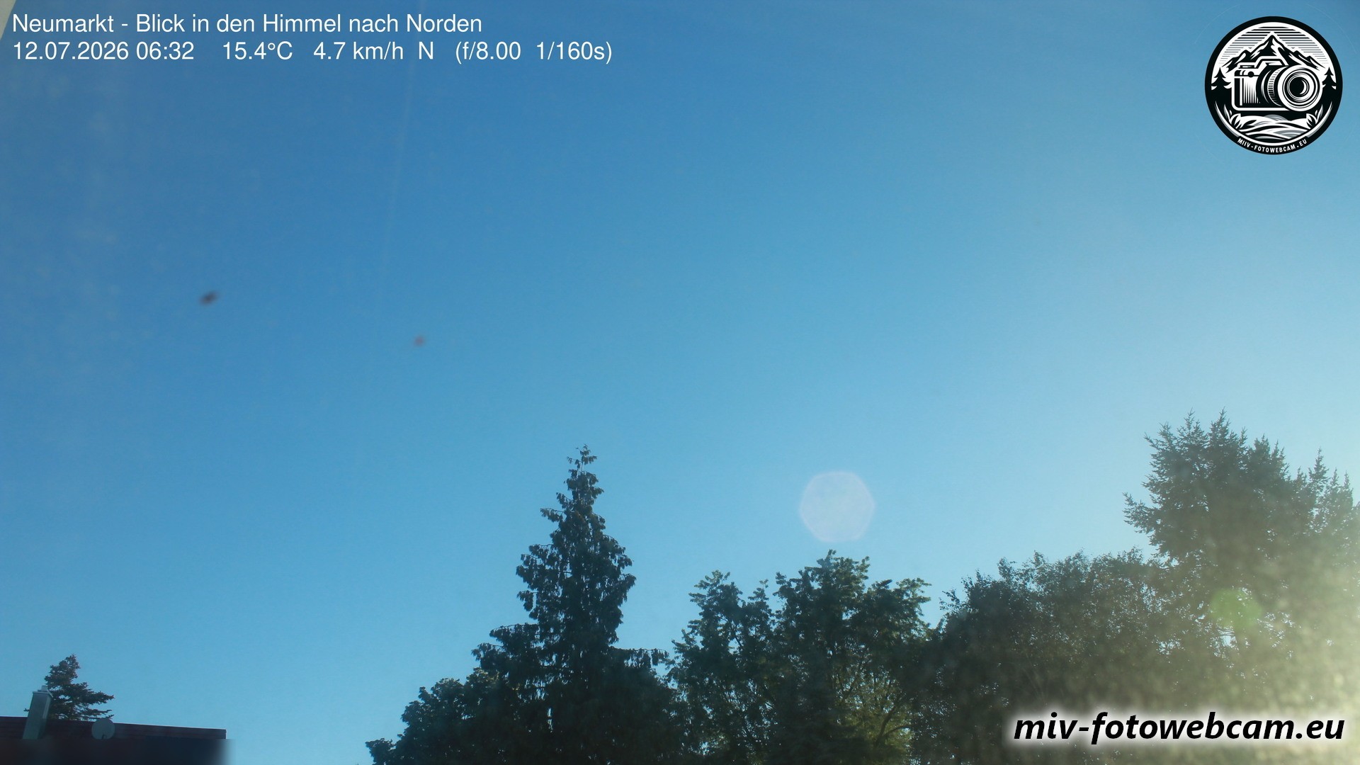 Archiv Foto Neumarkt in der Oberpfalz: Wetter-Webcam Norden
