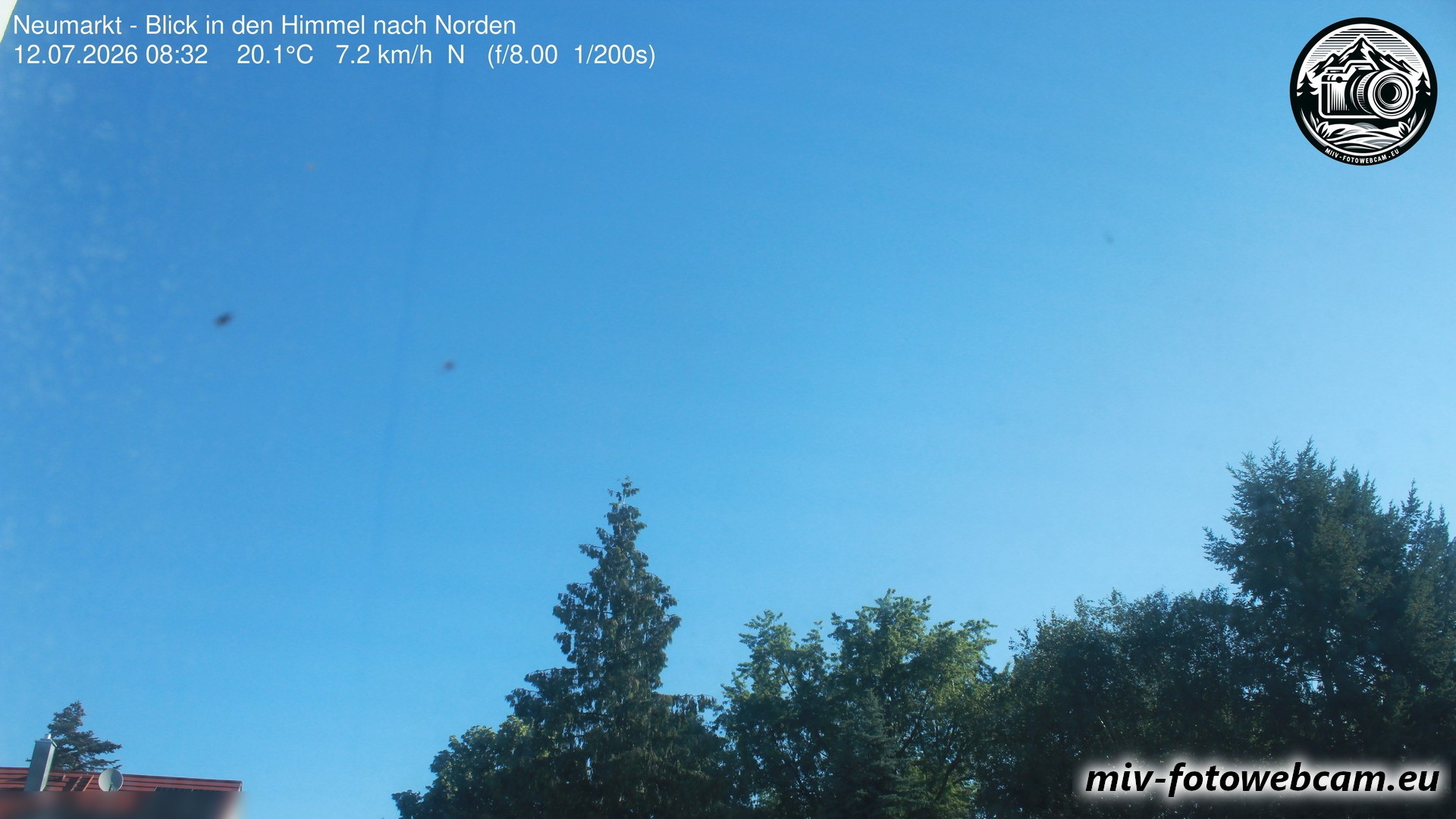 Archiv Foto Neumarkt in der Oberpfalz: Wetter-Webcam Norden