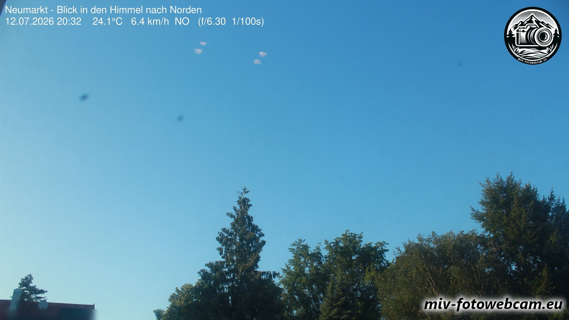 Archiv Foto Neumarkt in der Oberpfalz: Wetter-Webcam Norden