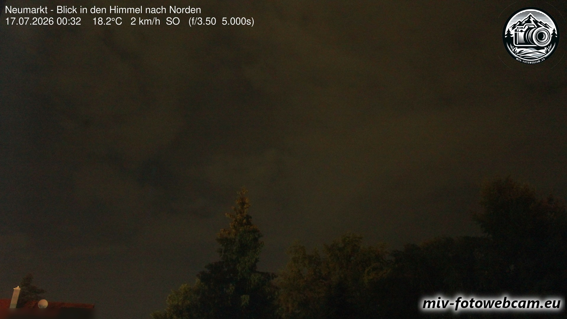 Archiv Foto Neumarkt in der Oberpfalz: Wetter-Webcam Norden