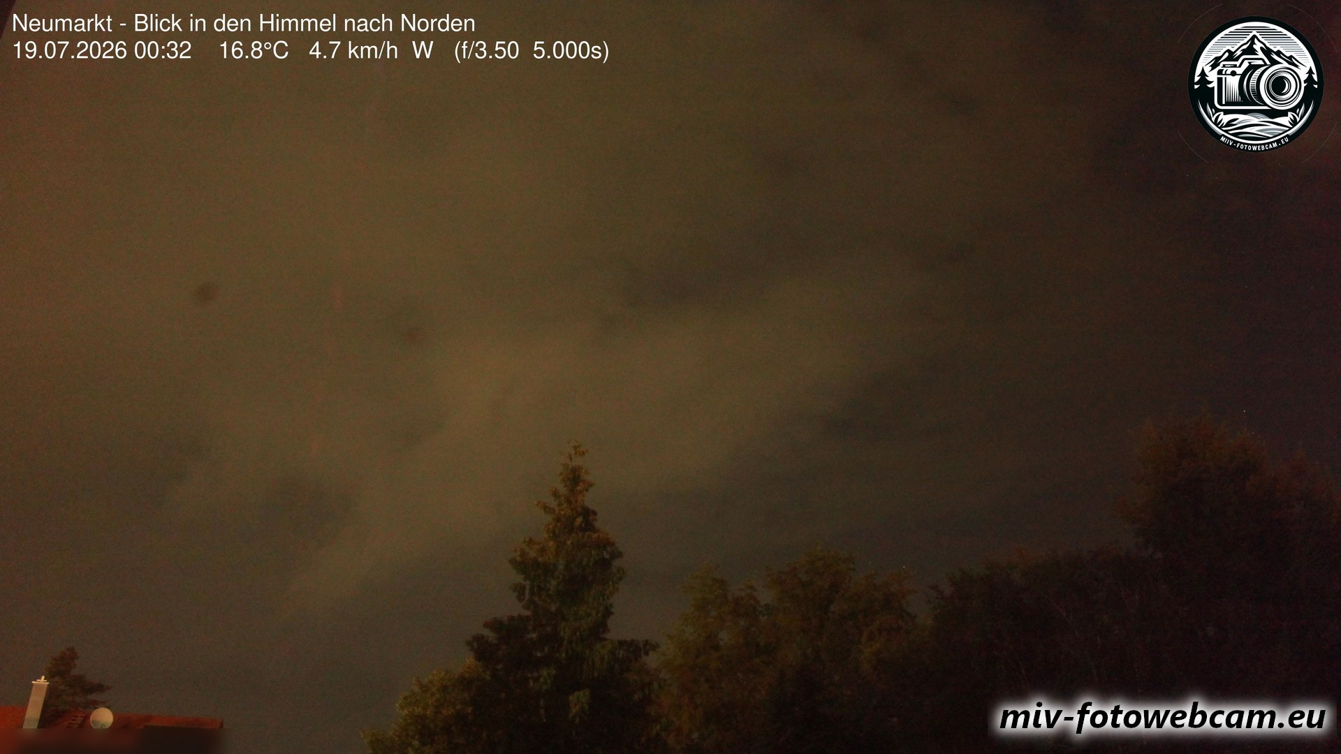 Archiv Foto Neumarkt in der Oberpfalz: Wetter-Webcam Norden