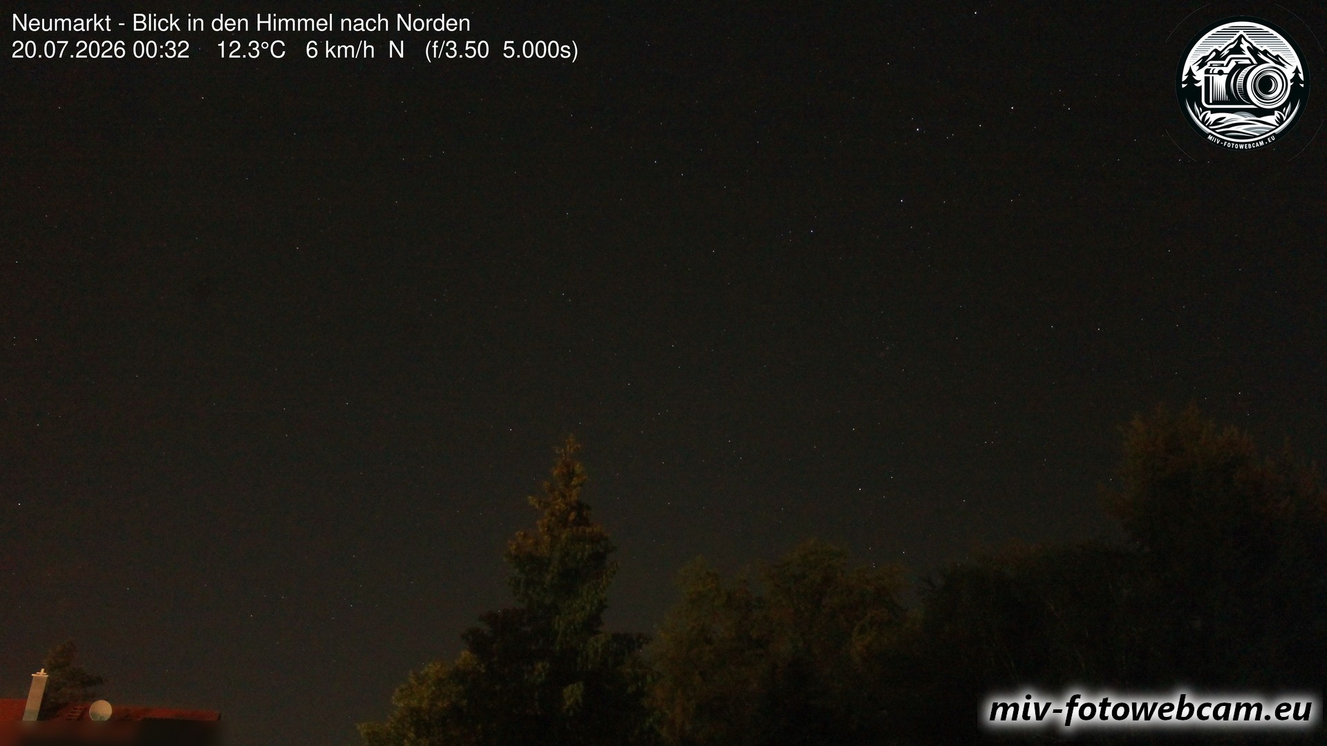 Archiv Foto Neumarkt in der Oberpfalz: Wetter-Webcam Norden