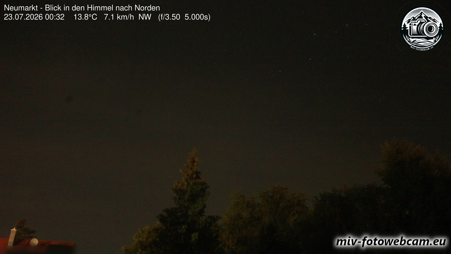 Archiv Foto Neumarkt in der Oberpfalz: Wetter-Webcam Norden