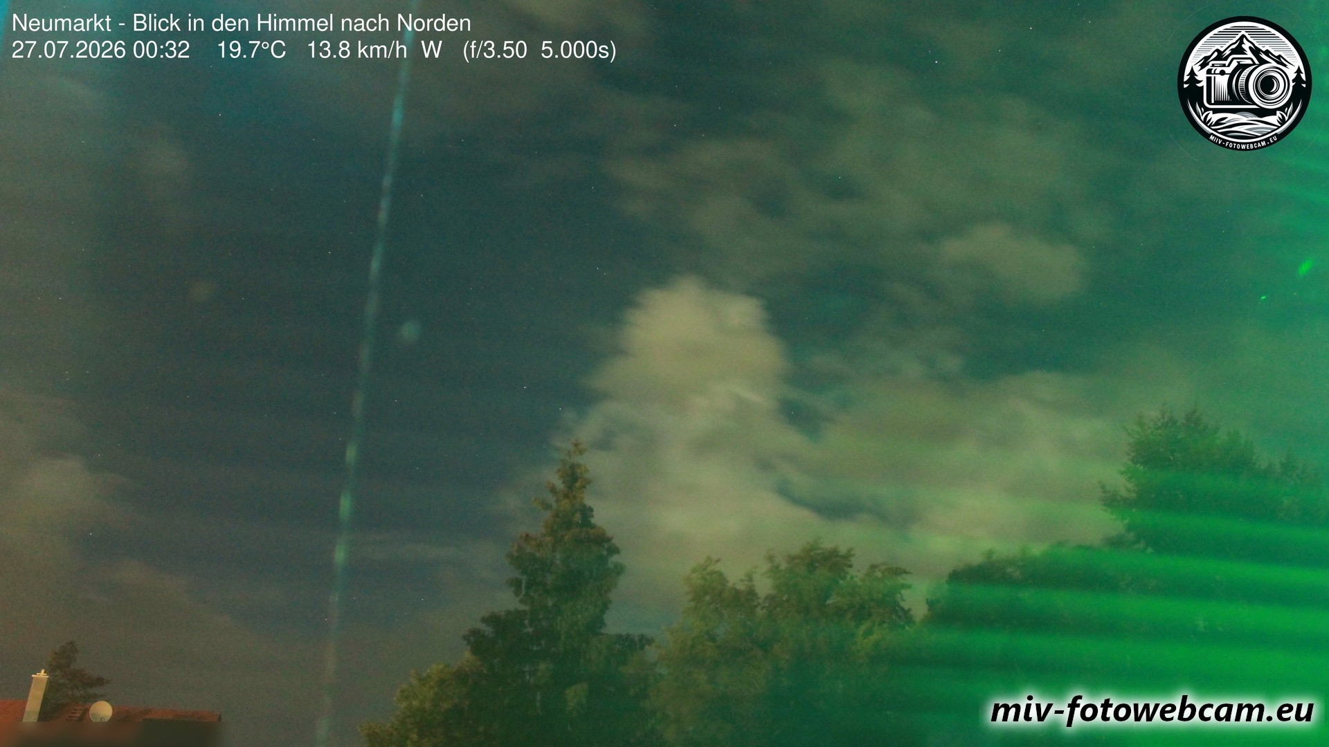 Archiv Foto Neumarkt in der Oberpfalz: Wetter-Webcam Norden