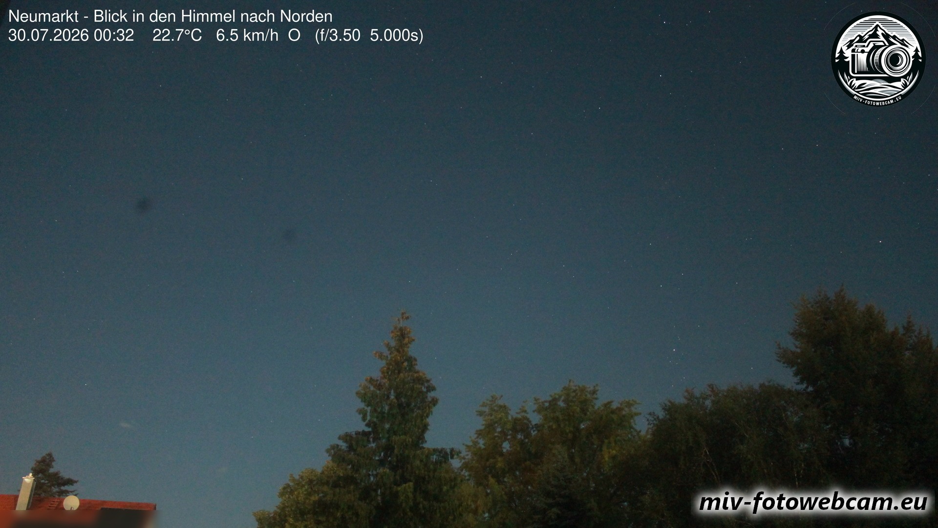 Archiv Foto Neumarkt in der Oberpfalz: Wetter-Webcam Norden