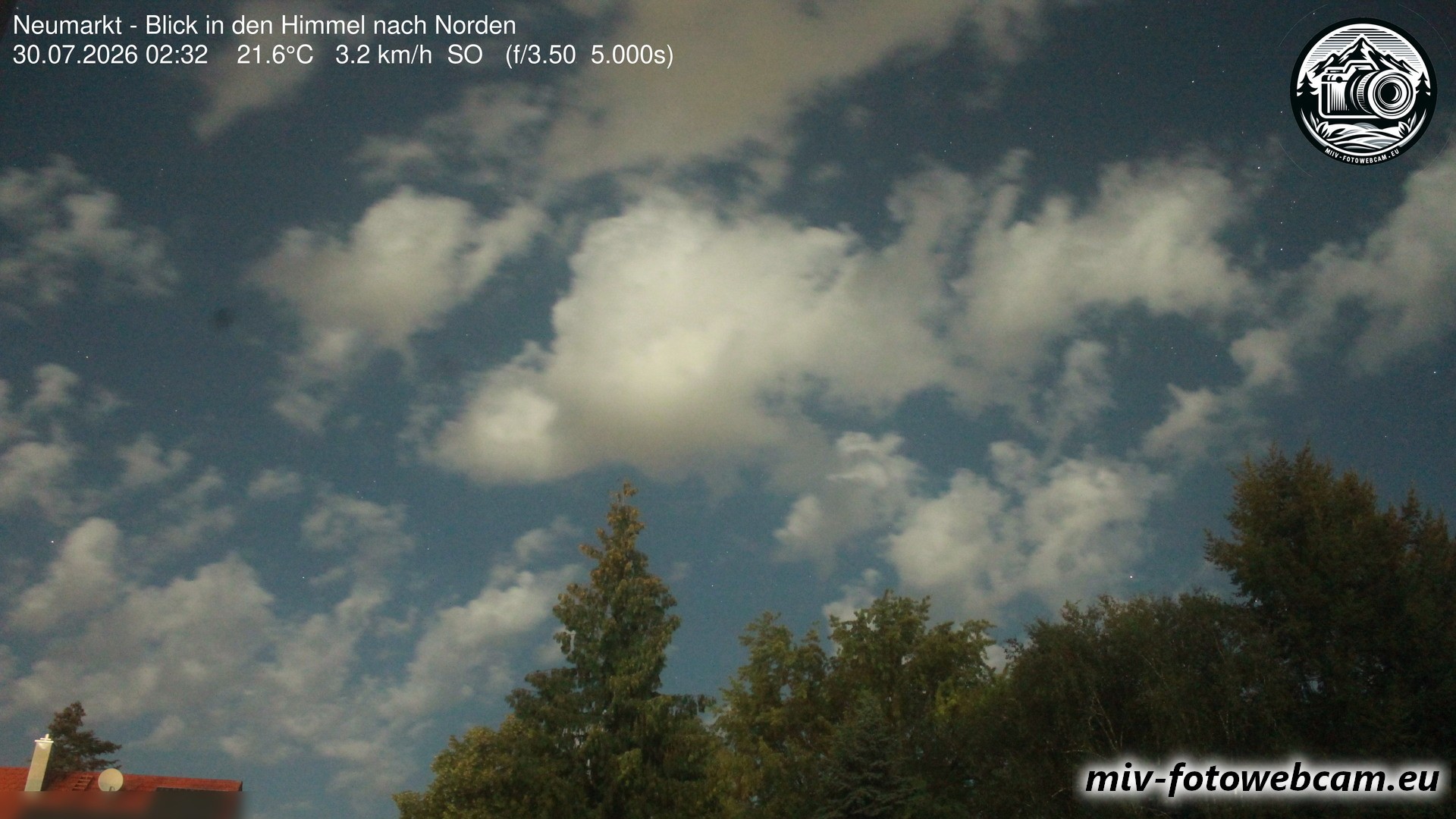 Archiv Foto Neumarkt in der Oberpfalz: Wetter-Webcam Norden