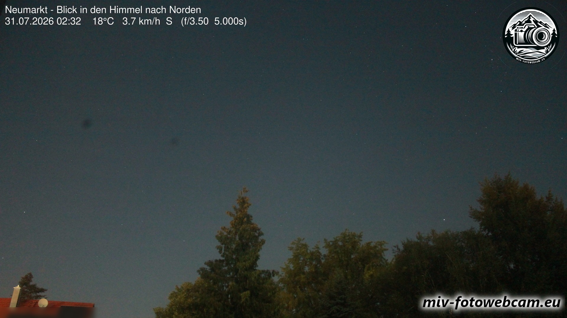 Archiv Foto Neumarkt in der Oberpfalz: Wetter-Webcam Norden