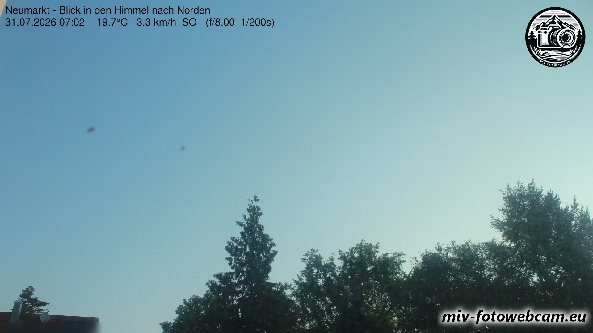 Archiv Foto Neumarkt in der Oberpfalz: Wetter-Webcam Norden