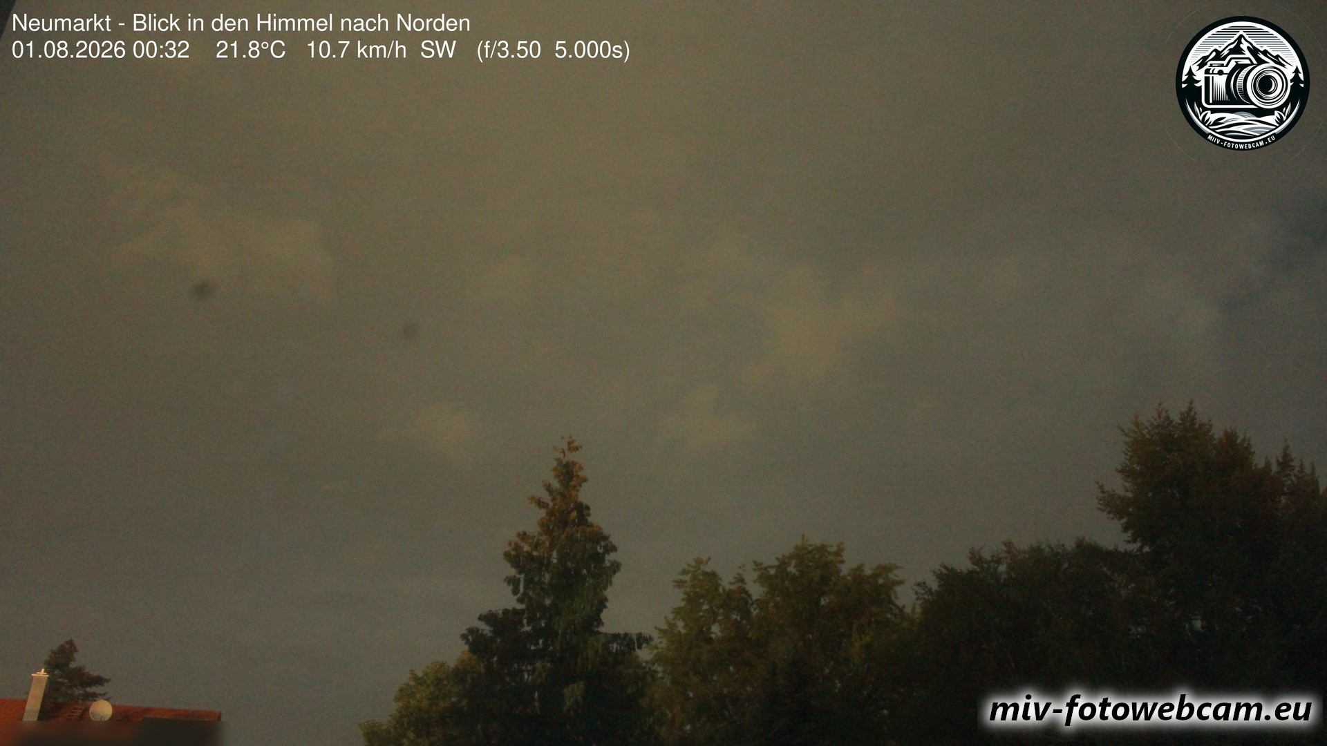 Archiv Foto Neumarkt in der Oberpfalz: Wetter-Webcam Norden