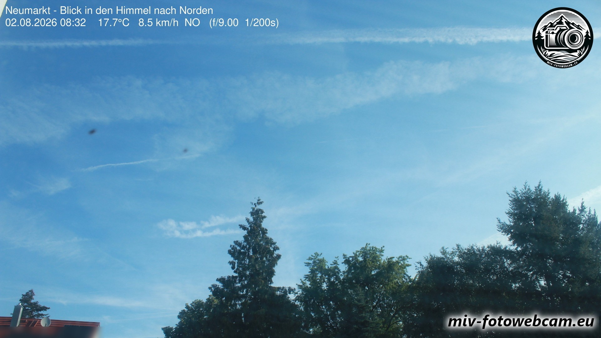 Archiv Foto Neumarkt in der Oberpfalz: Wetter-Webcam Norden