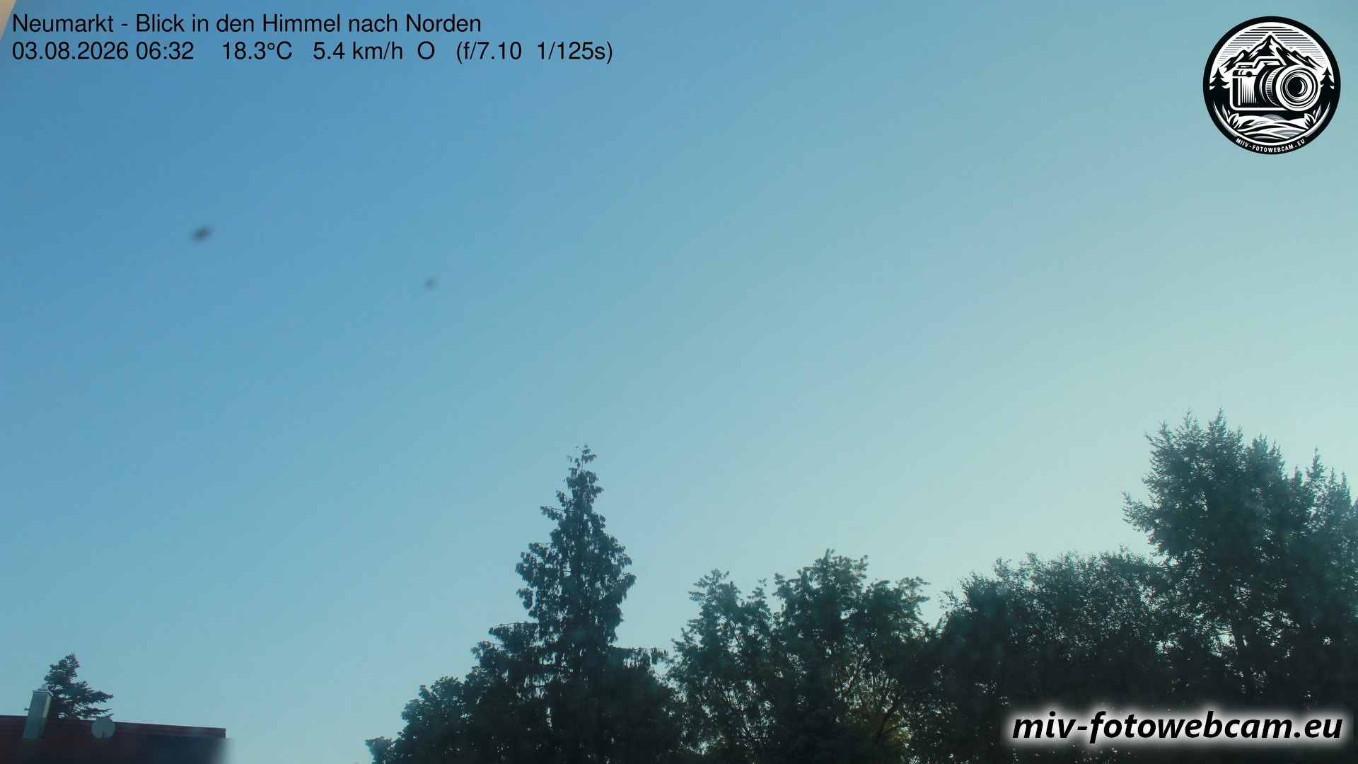Archiv Foto Neumarkt in der Oberpfalz: Wetter-Webcam Norden
