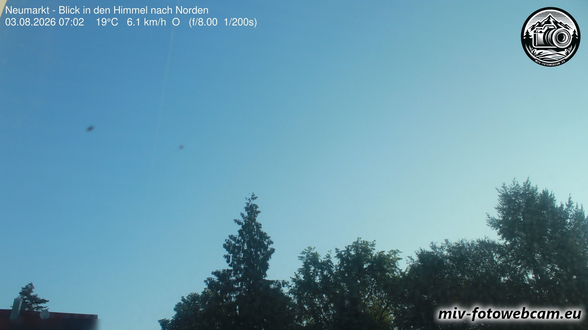 Archiv Foto Neumarkt in der Oberpfalz: Wetter-Webcam Norden