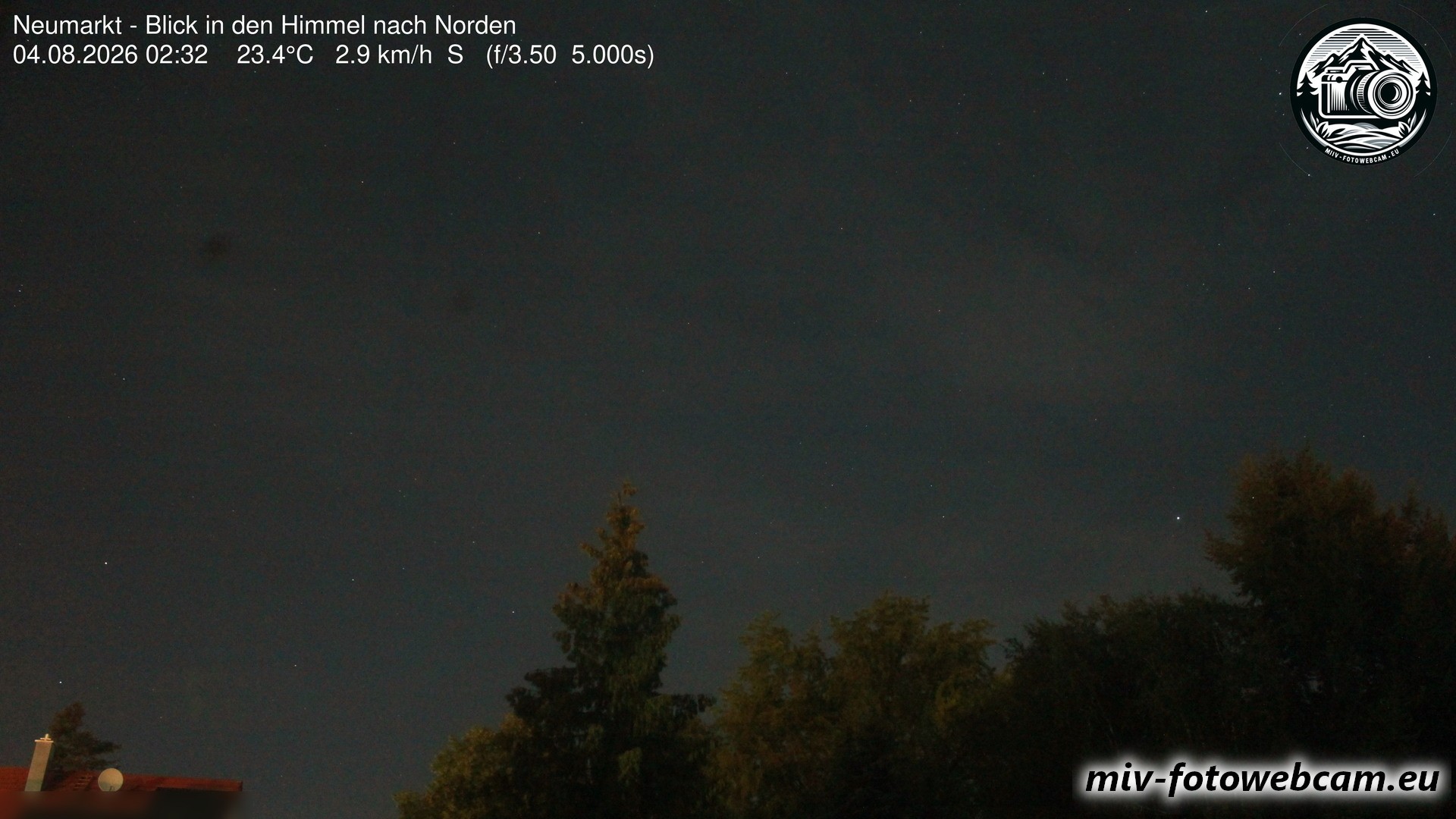 Archiv Foto Neumarkt in der Oberpfalz: Wetter-Webcam Norden
