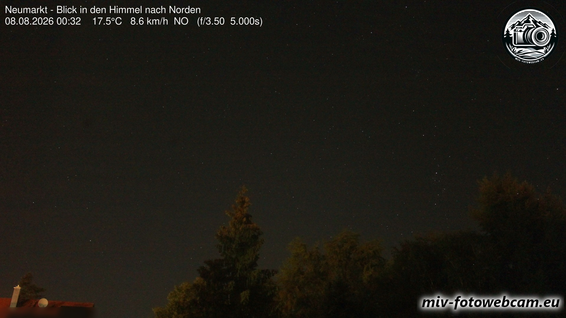 Archiv Foto Neumarkt in der Oberpfalz: Wetter-Webcam Norden