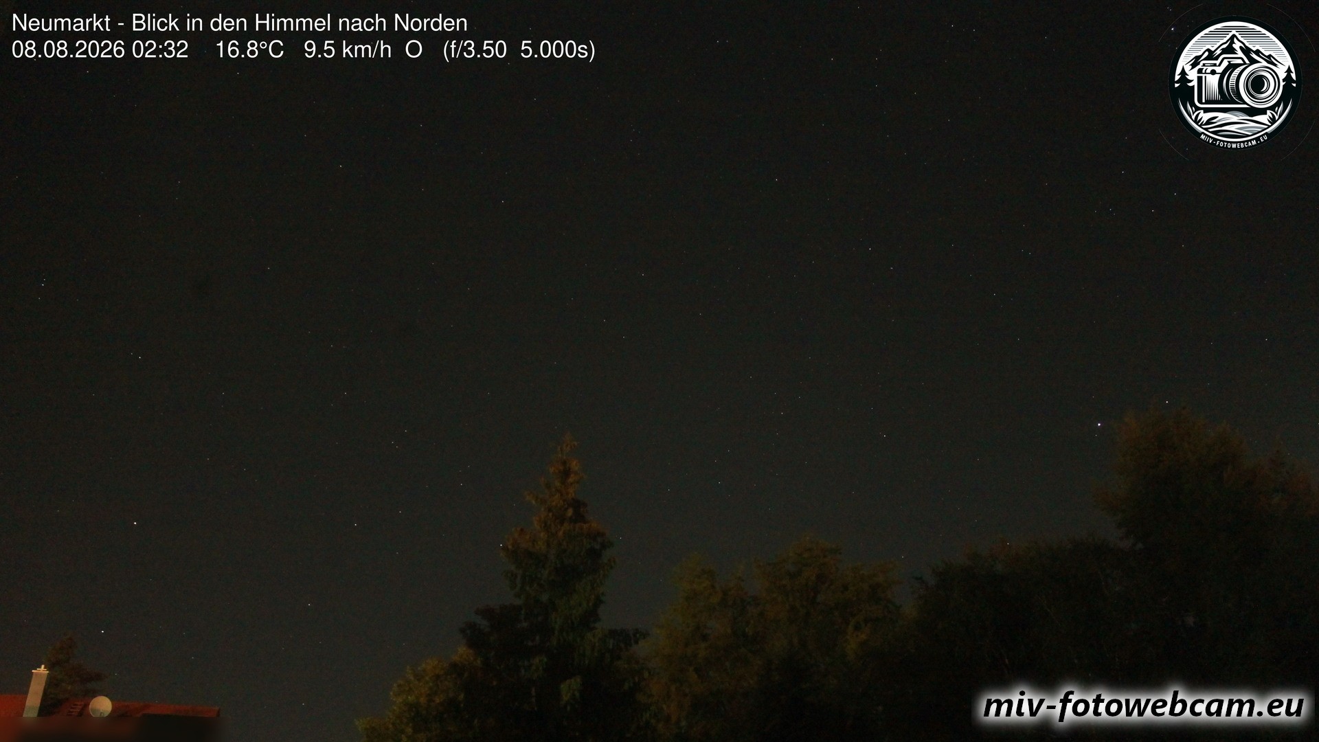 Archiv Foto Neumarkt in der Oberpfalz: Wetter-Webcam Norden