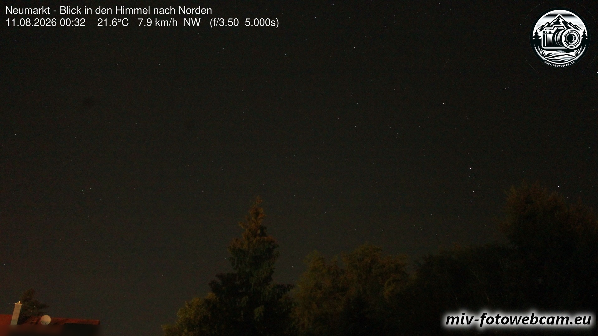 Archiv Foto Neumarkt in der Oberpfalz: Wetter-Webcam Norden