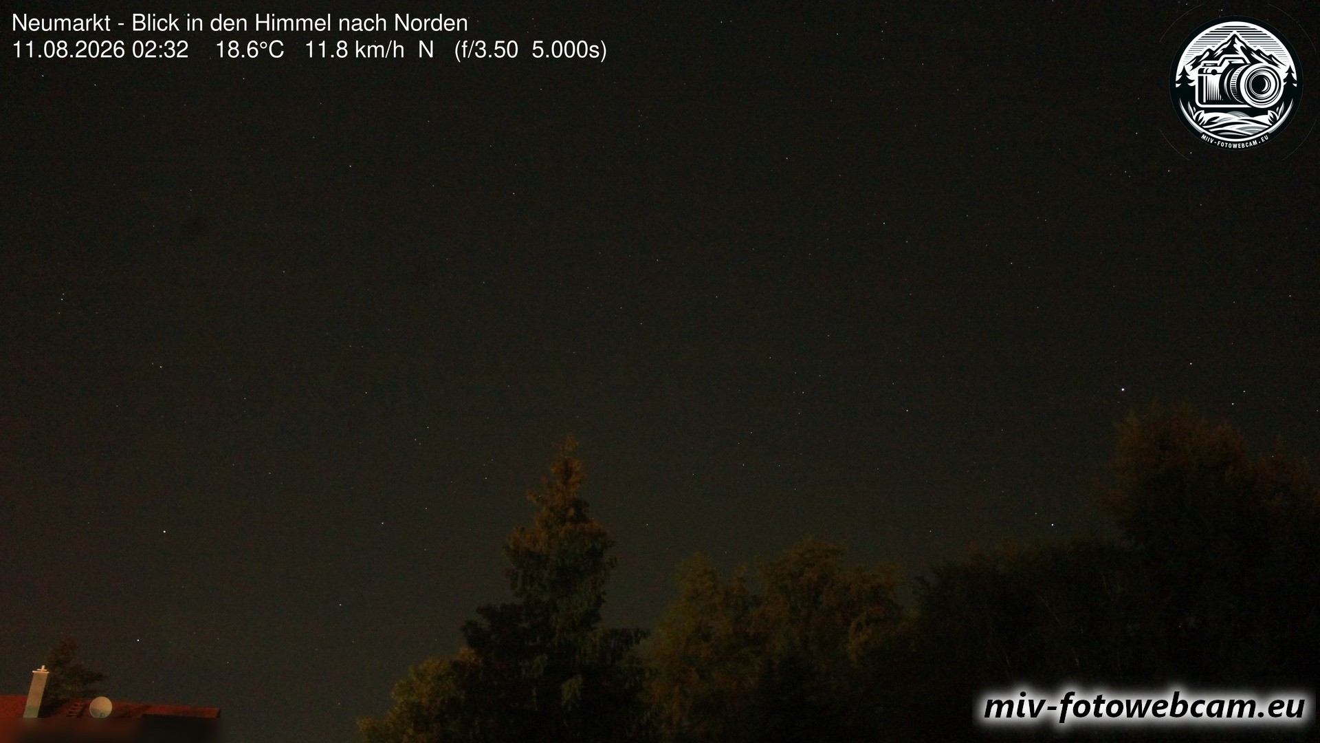 Archiv Foto Neumarkt in der Oberpfalz: Wetter-Webcam Norden