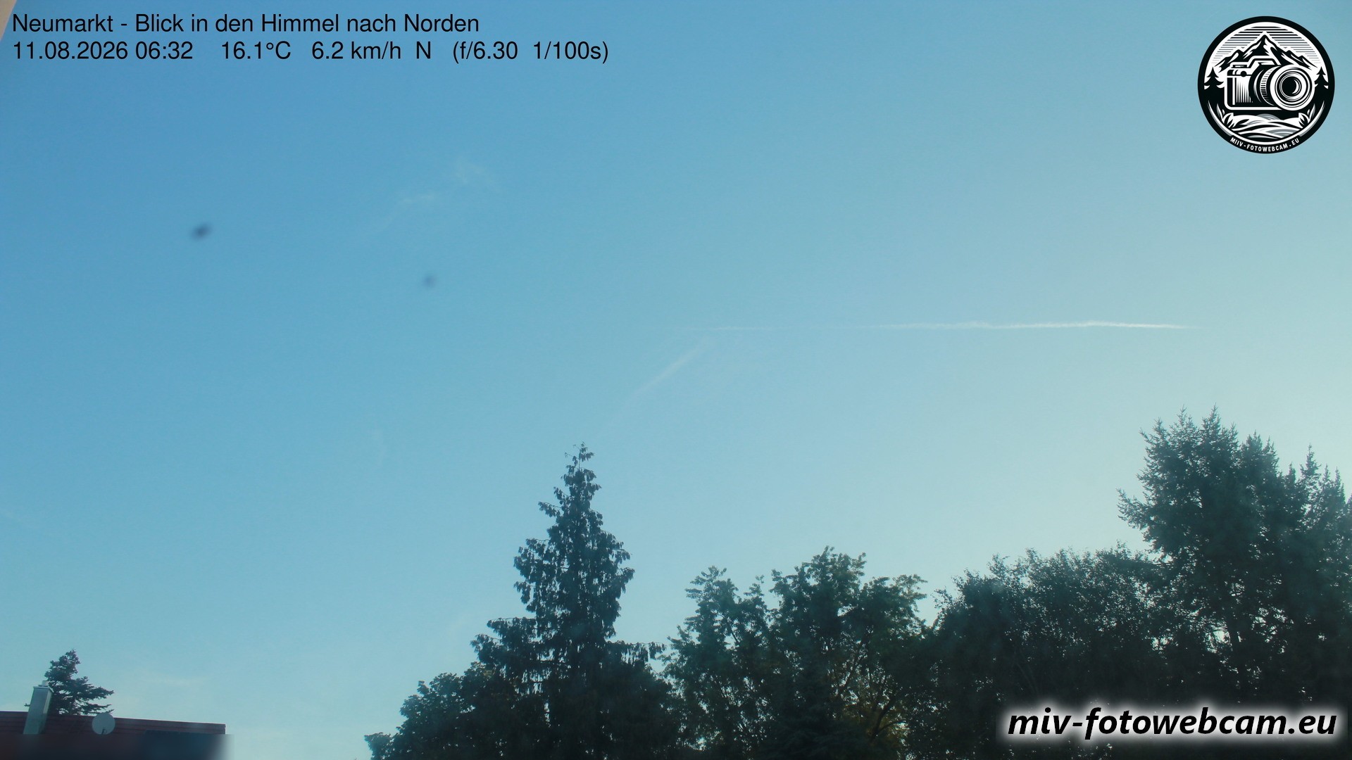 Archiv Foto Neumarkt in der Oberpfalz: Wetter-Webcam Norden