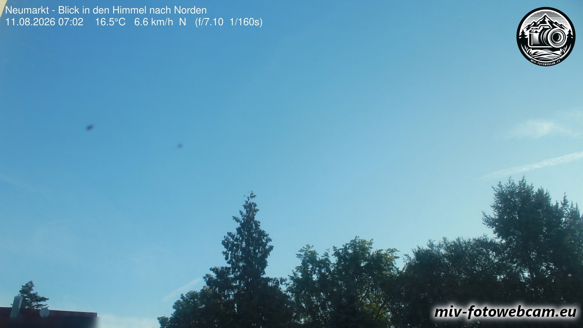 Archiv Foto Neumarkt in der Oberpfalz: Wetter-Webcam Norden