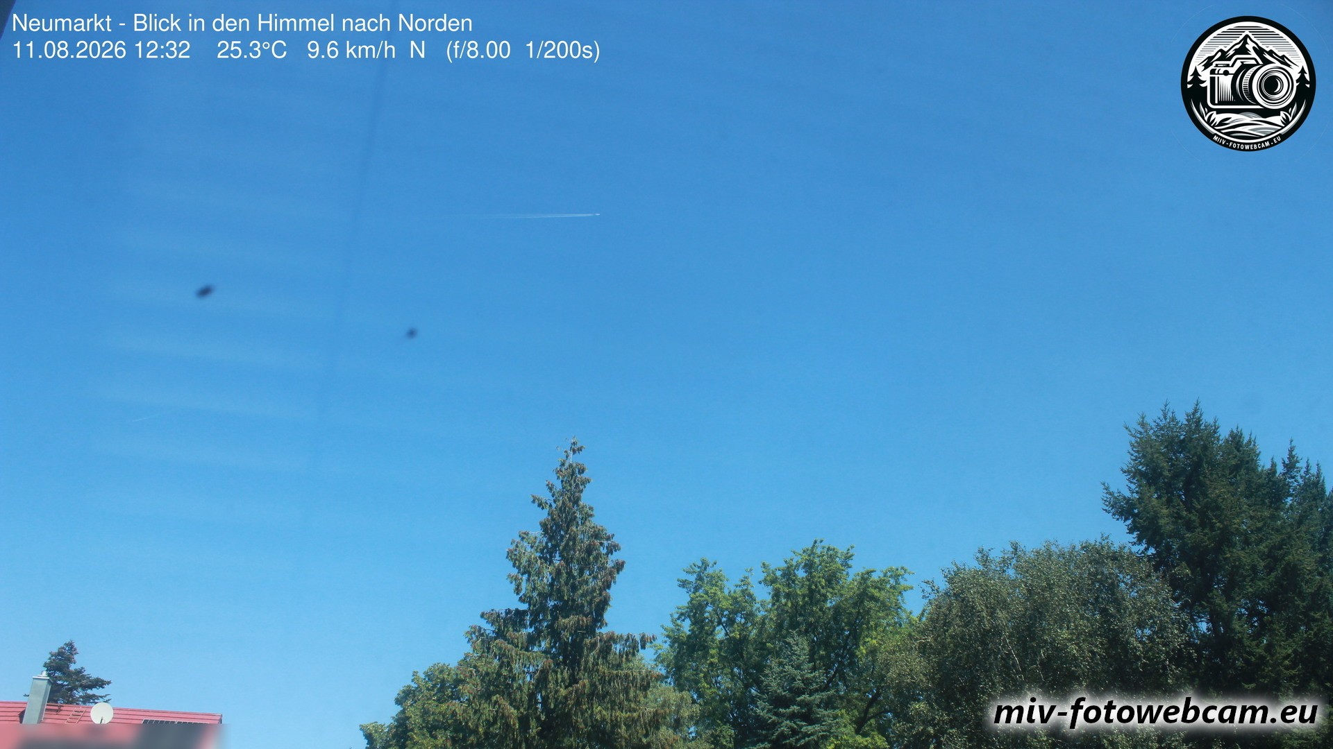 Archiv Foto Neumarkt in der Oberpfalz: Wetter-Webcam Norden