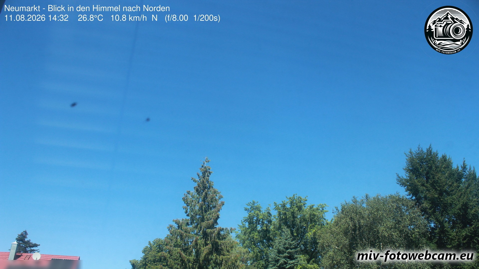 Archiv Foto Neumarkt in der Oberpfalz: Wetter-Webcam Norden