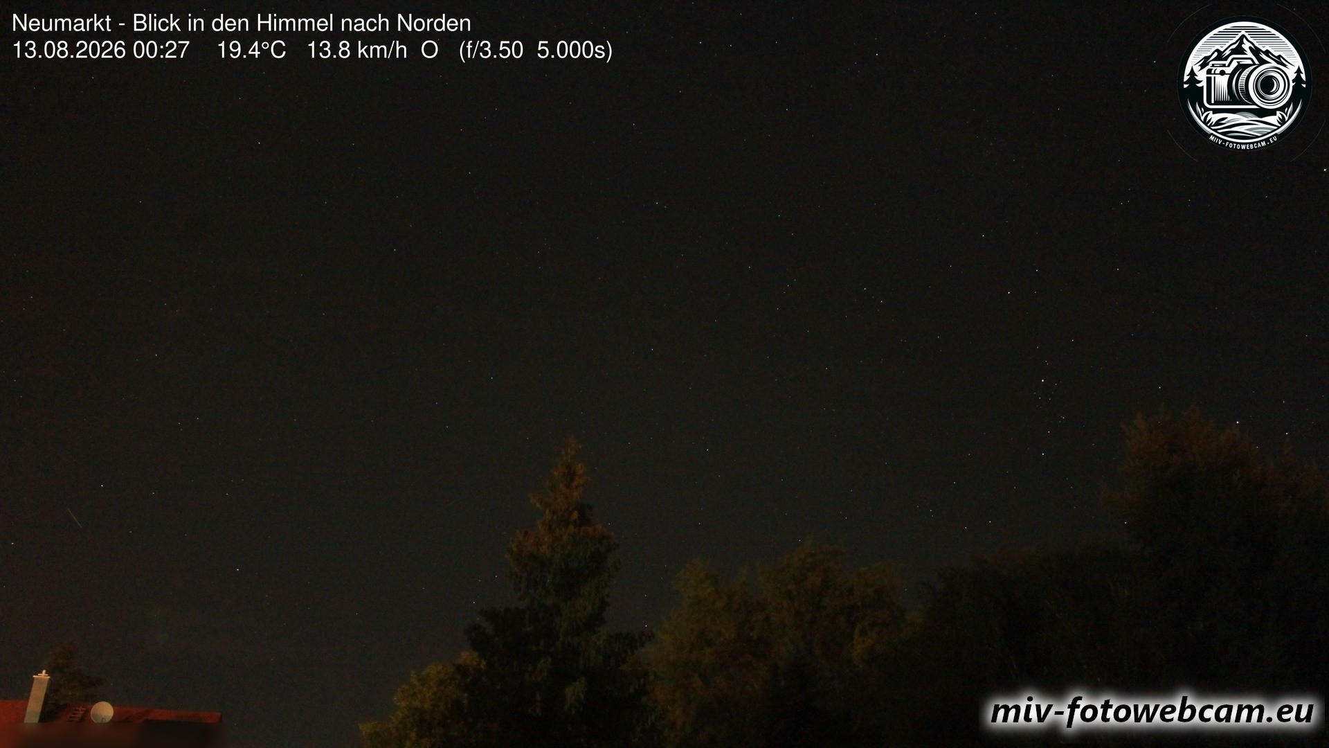 Archiv Foto Neumarkt in der Oberpfalz: Wetter-Webcam Norden