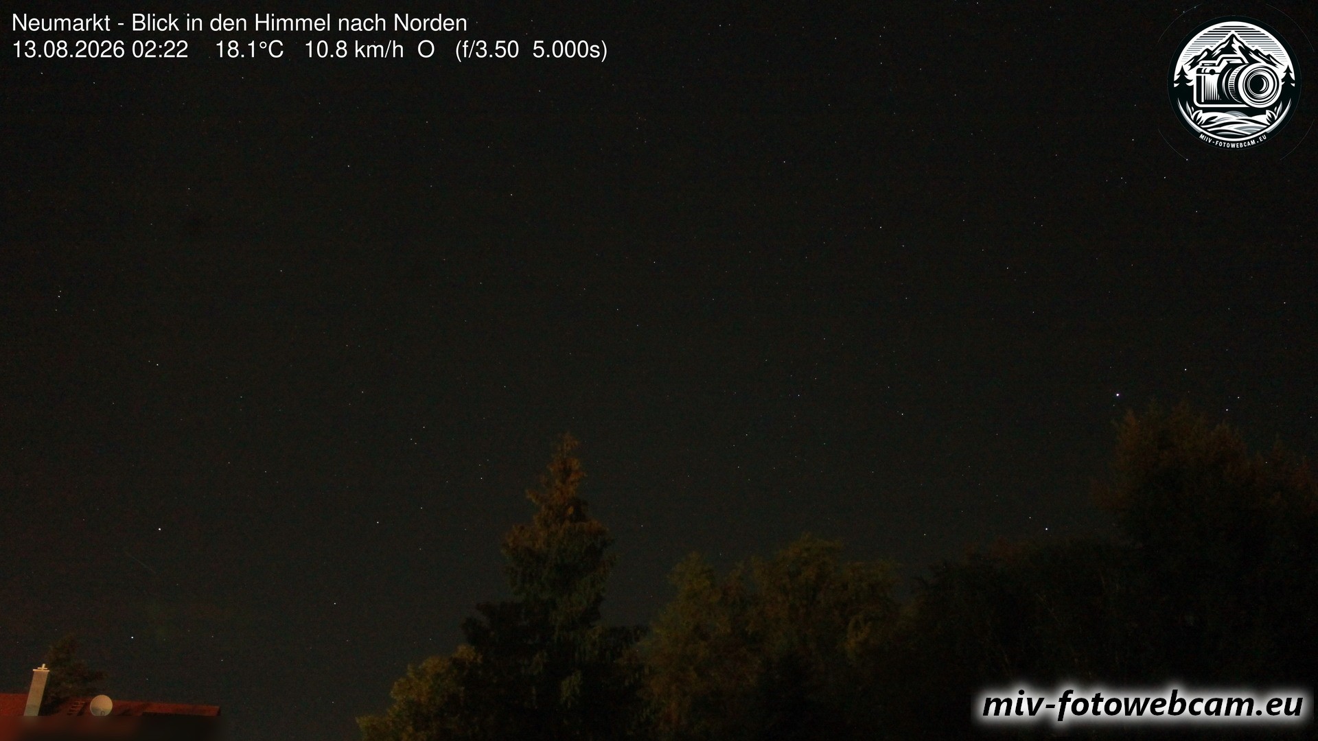 Archiv Foto Neumarkt in der Oberpfalz: Wetter-Webcam Norden