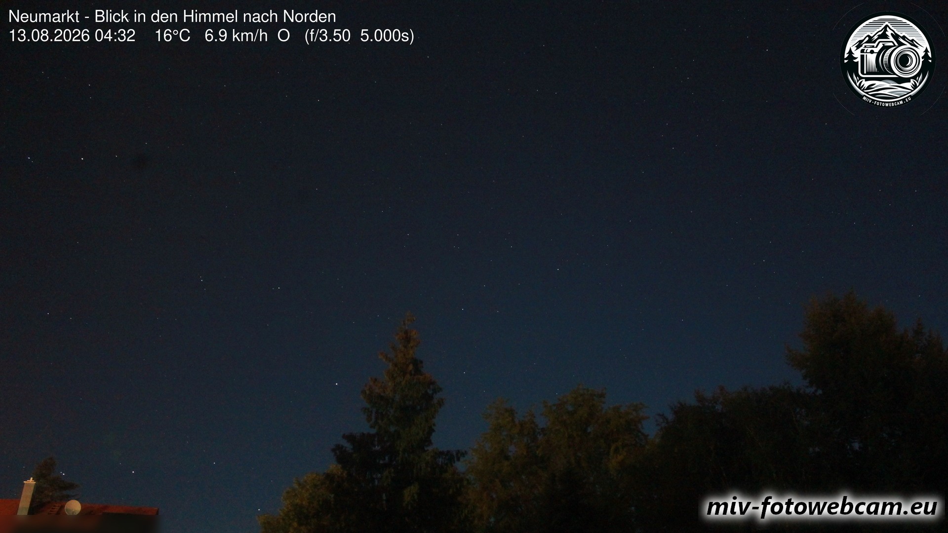 Archiv Foto Neumarkt in der Oberpfalz: Wetter-Webcam Norden