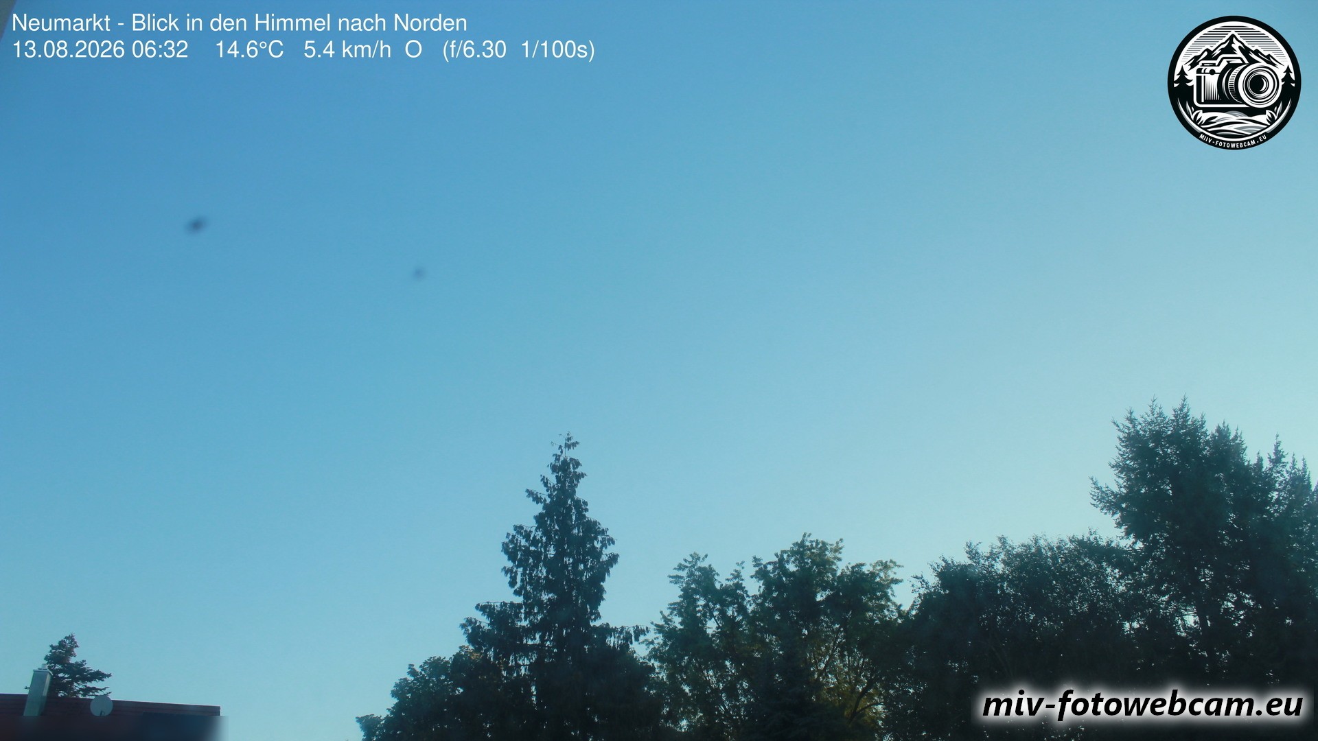 Archiv Foto Neumarkt in der Oberpfalz: Wetter-Webcam Norden