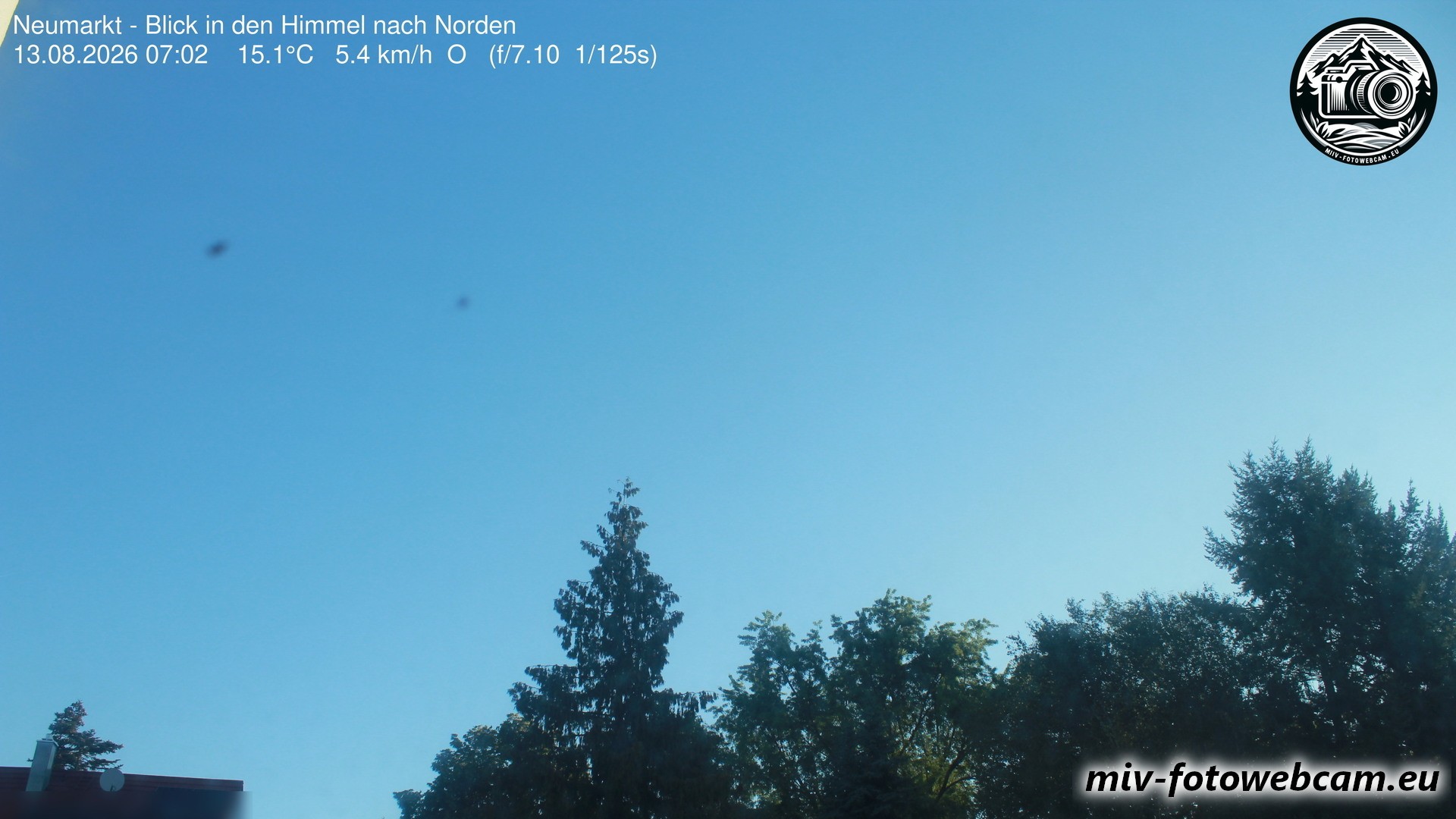 Archiv Foto Neumarkt in der Oberpfalz: Wetter-Webcam Norden