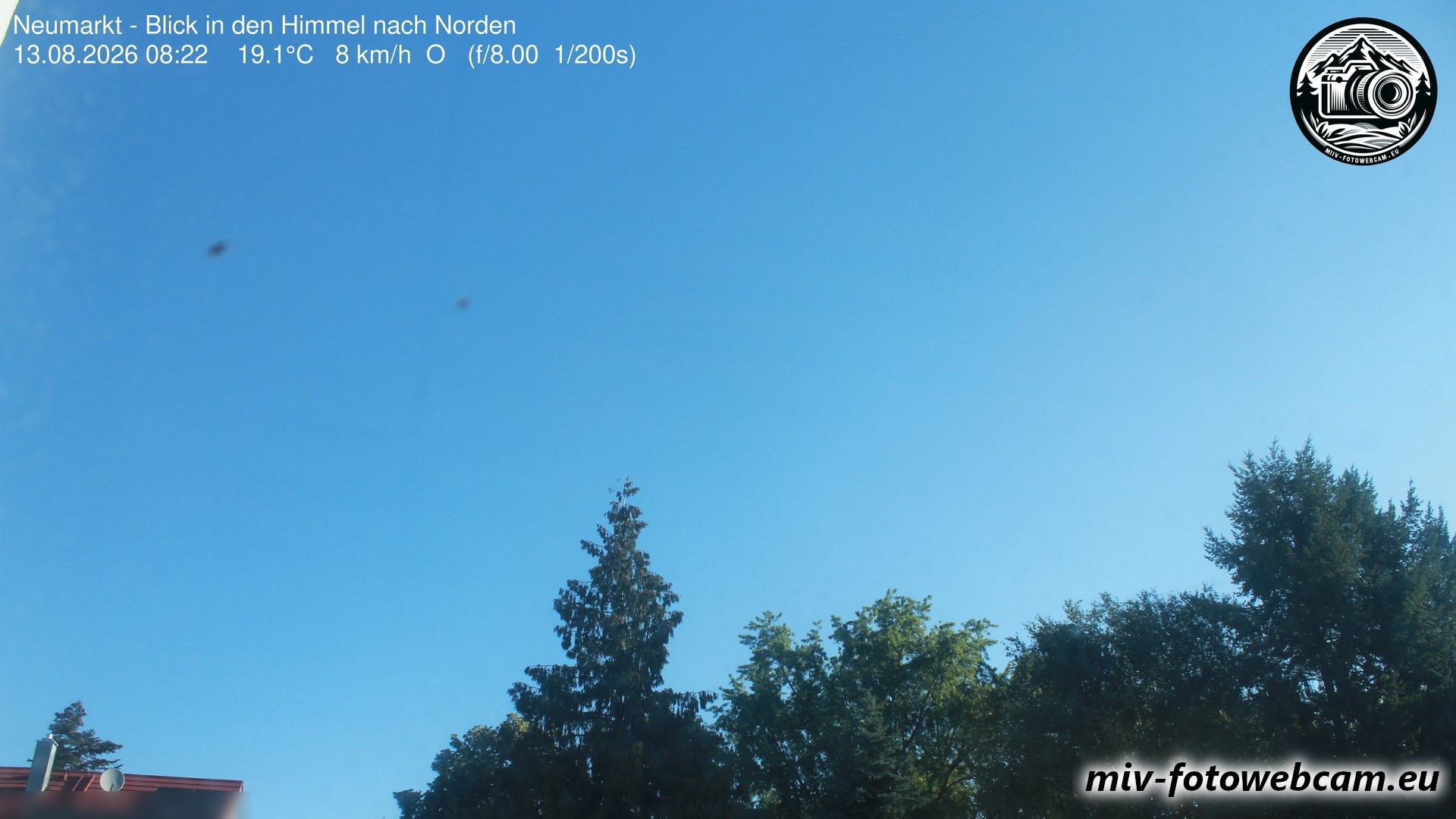 Archiv Foto Neumarkt in der Oberpfalz: Wetter-Webcam Norden