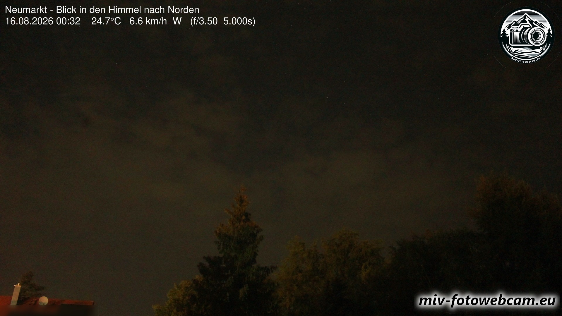 Archiv Foto Neumarkt in der Oberpfalz: Wetter-Webcam Norden