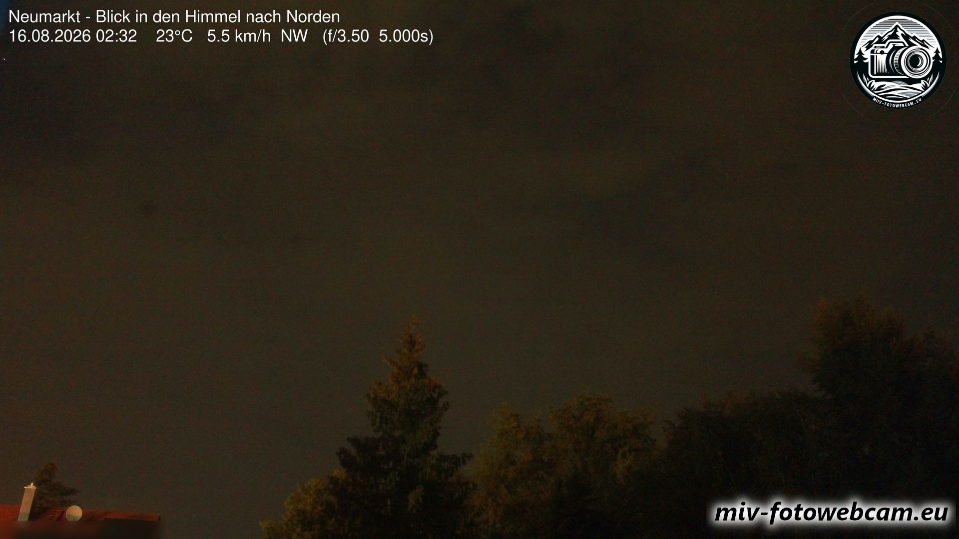 Archiv Foto Neumarkt in der Oberpfalz: Wetter-Webcam Norden