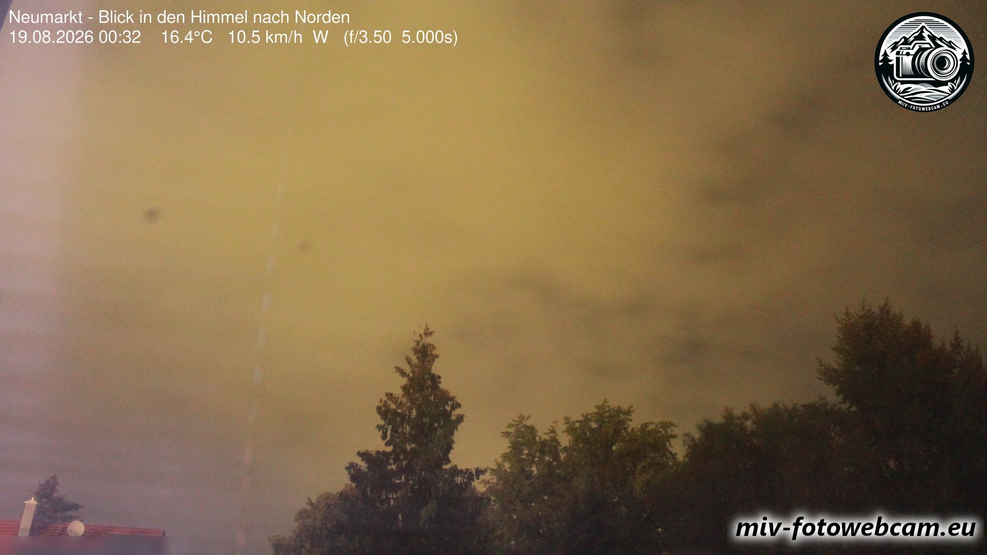 Archiv Foto Neumarkt in der Oberpfalz: Wetter-Webcam Norden