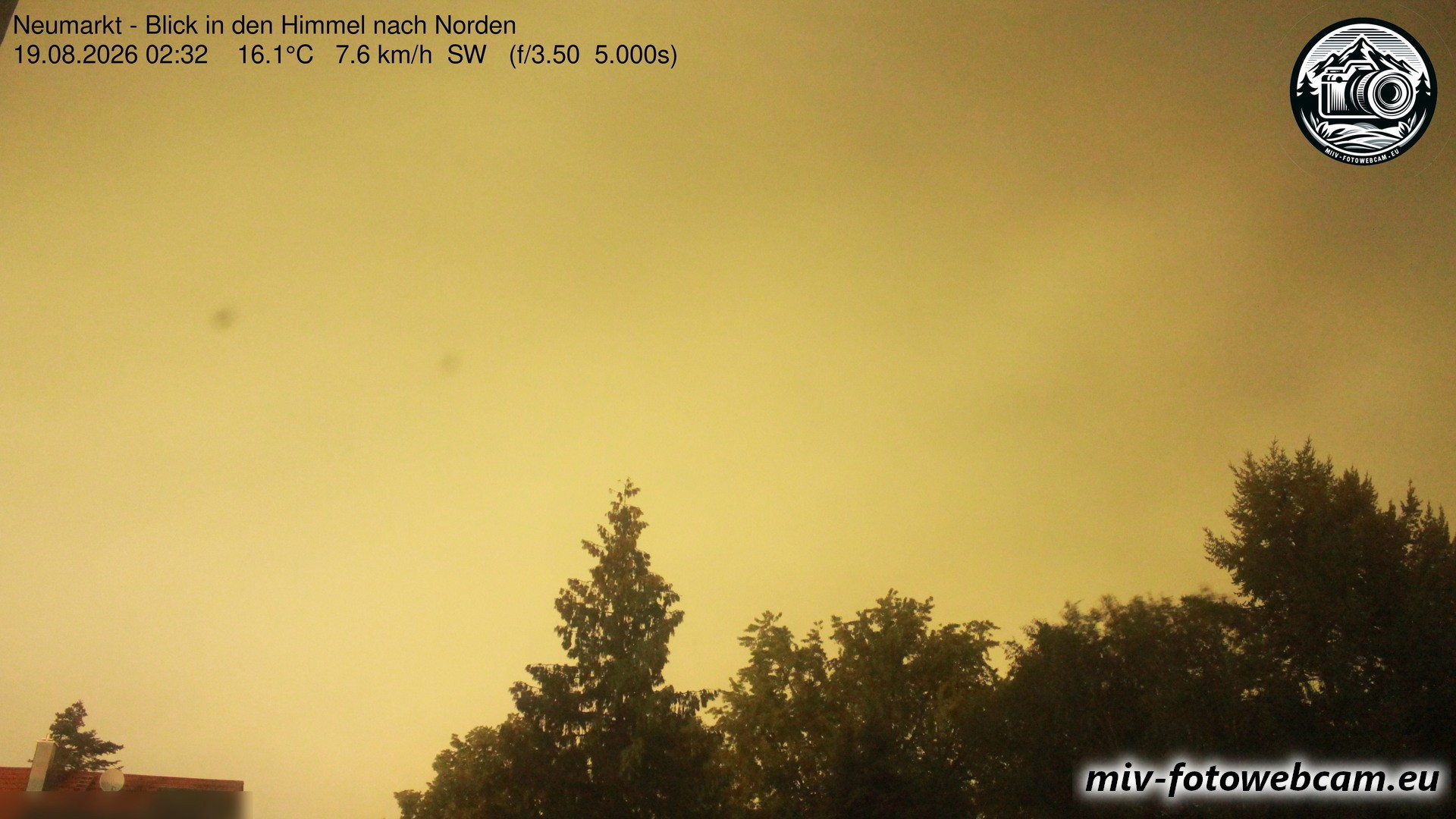 Archiv Foto Neumarkt in der Oberpfalz: Wetter-Webcam Norden