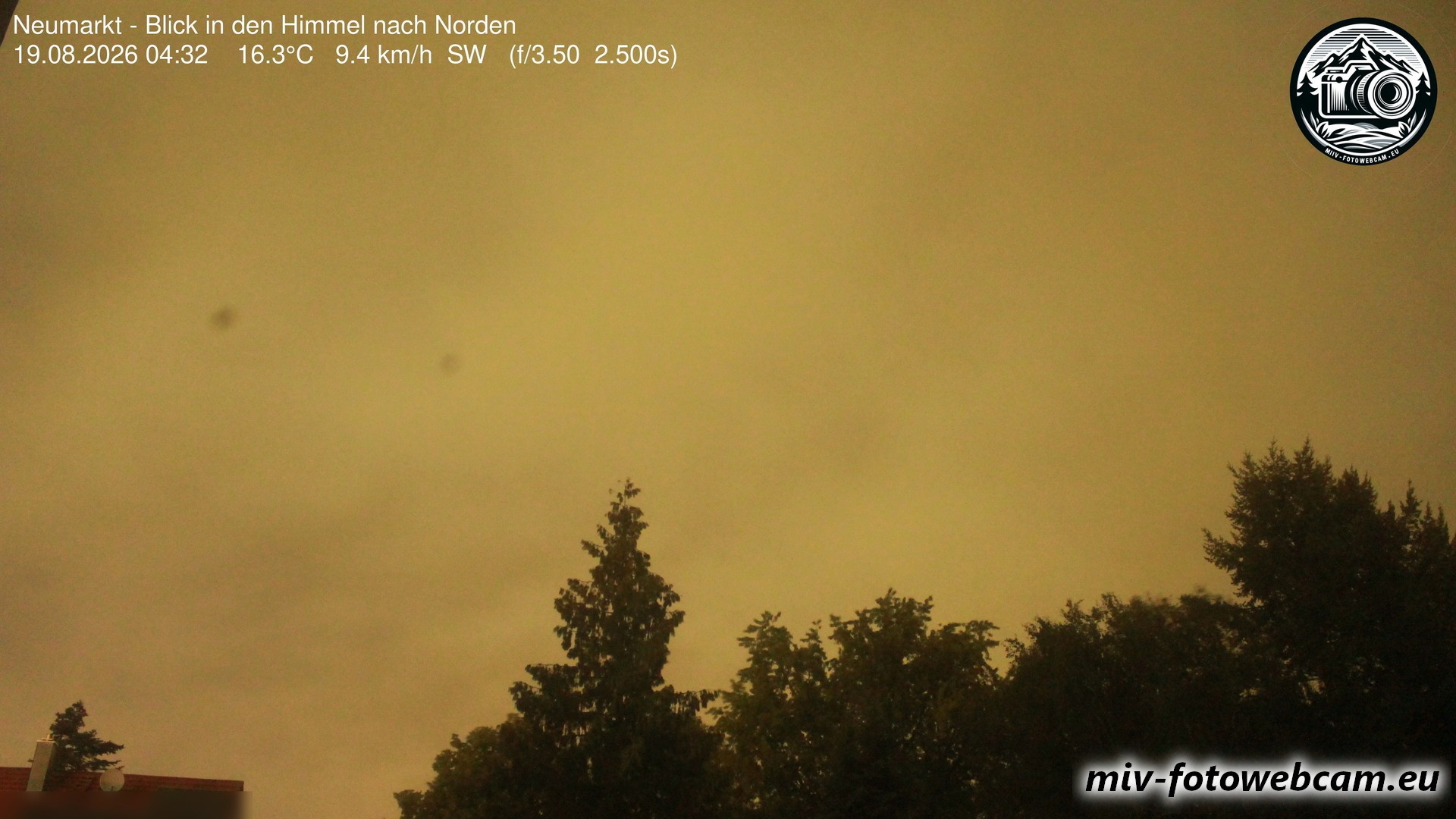 Archiv Foto Neumarkt in der Oberpfalz: Wetter-Webcam Norden