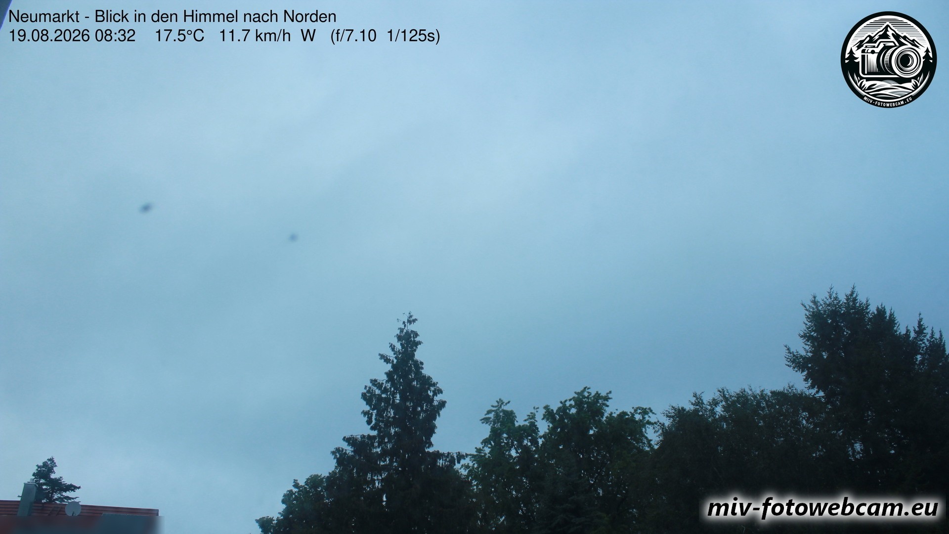 Archiv Foto Neumarkt in der Oberpfalz: Wetter-Webcam Norden