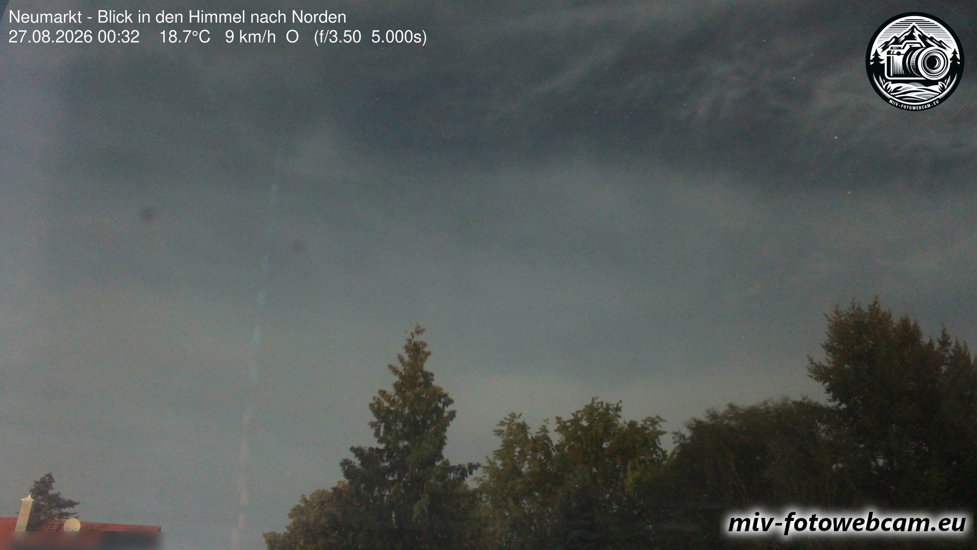 Archiv Foto Neumarkt in der Oberpfalz: Wetter-Webcam Norden