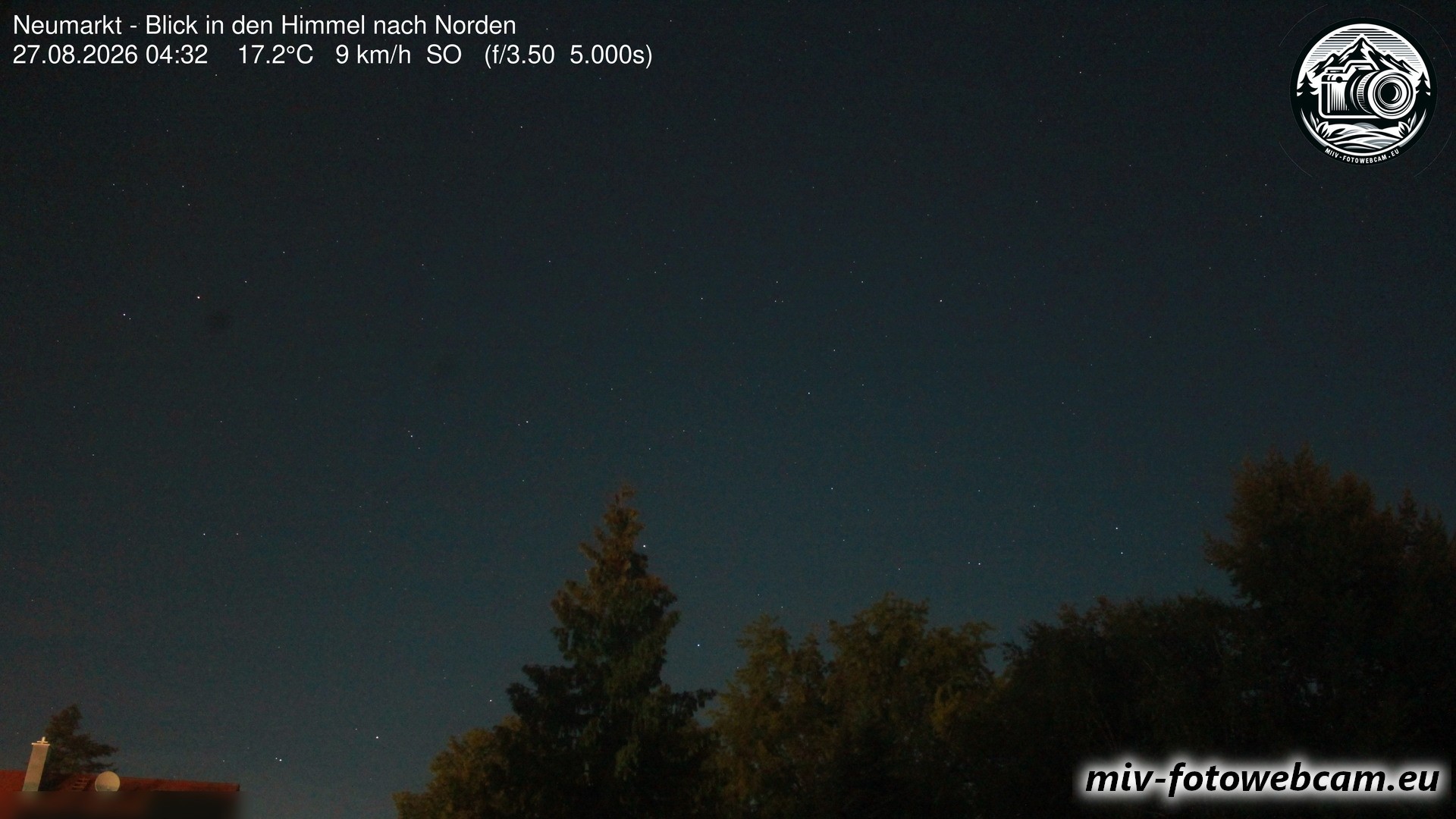 Archiv Foto Neumarkt in der Oberpfalz: Wetter-Webcam Norden