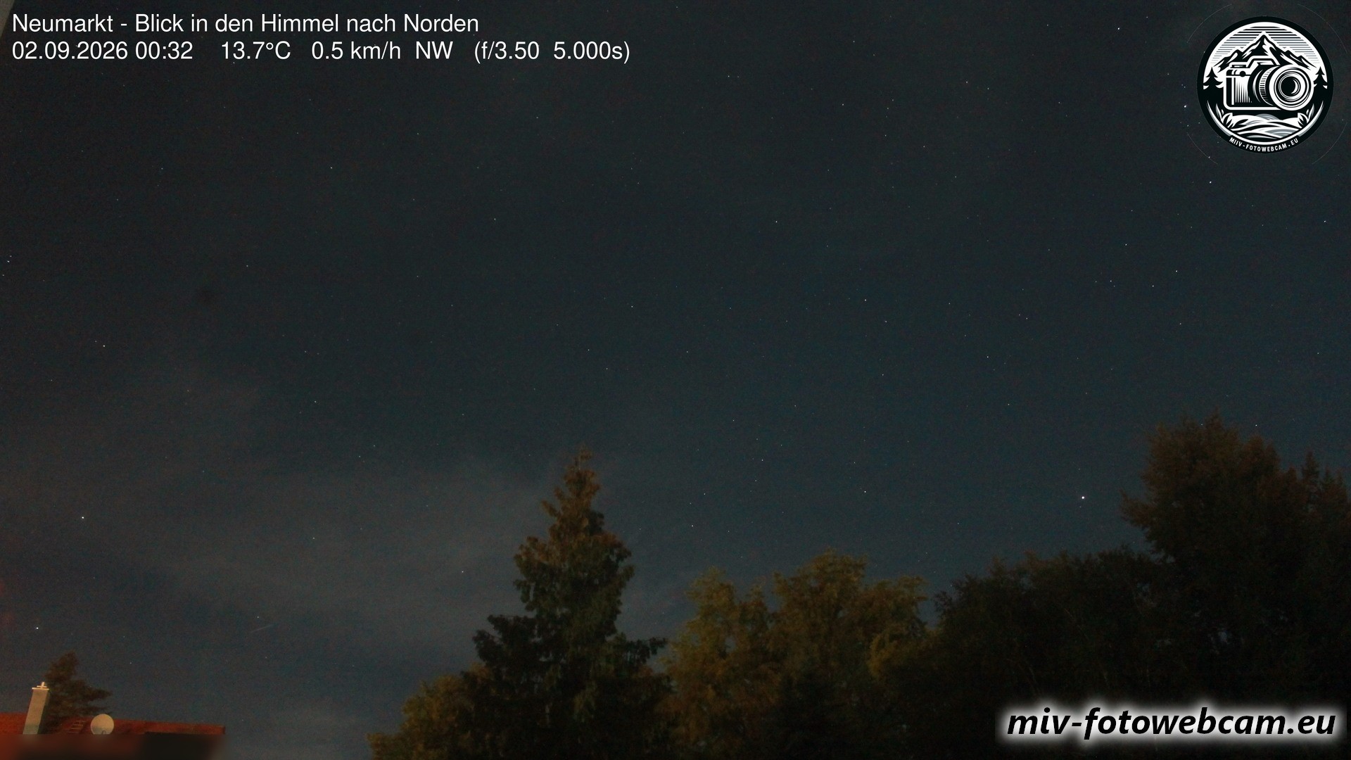 Archiv Foto Neumarkt in der Oberpfalz: Wetter-Webcam Norden